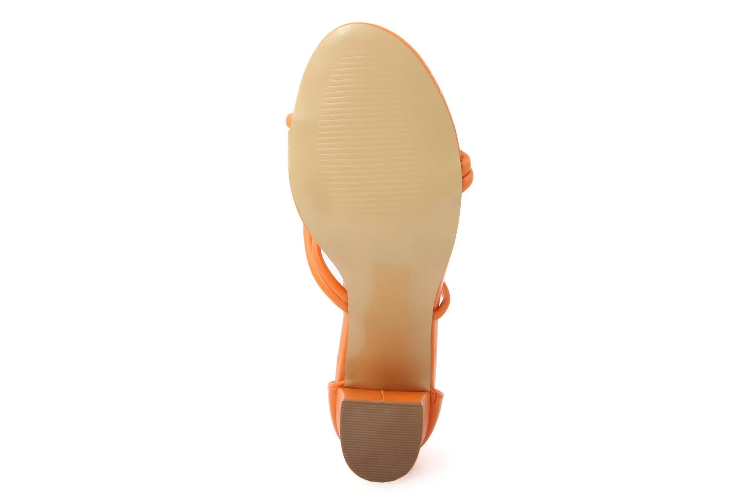 Sandali con tacco Donna Arancio