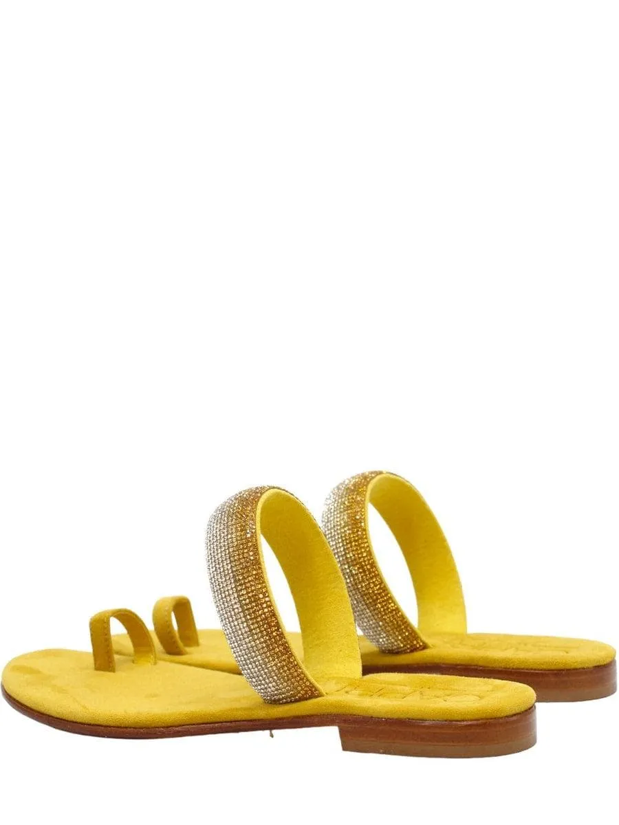 Sandalo fascia con alluce
