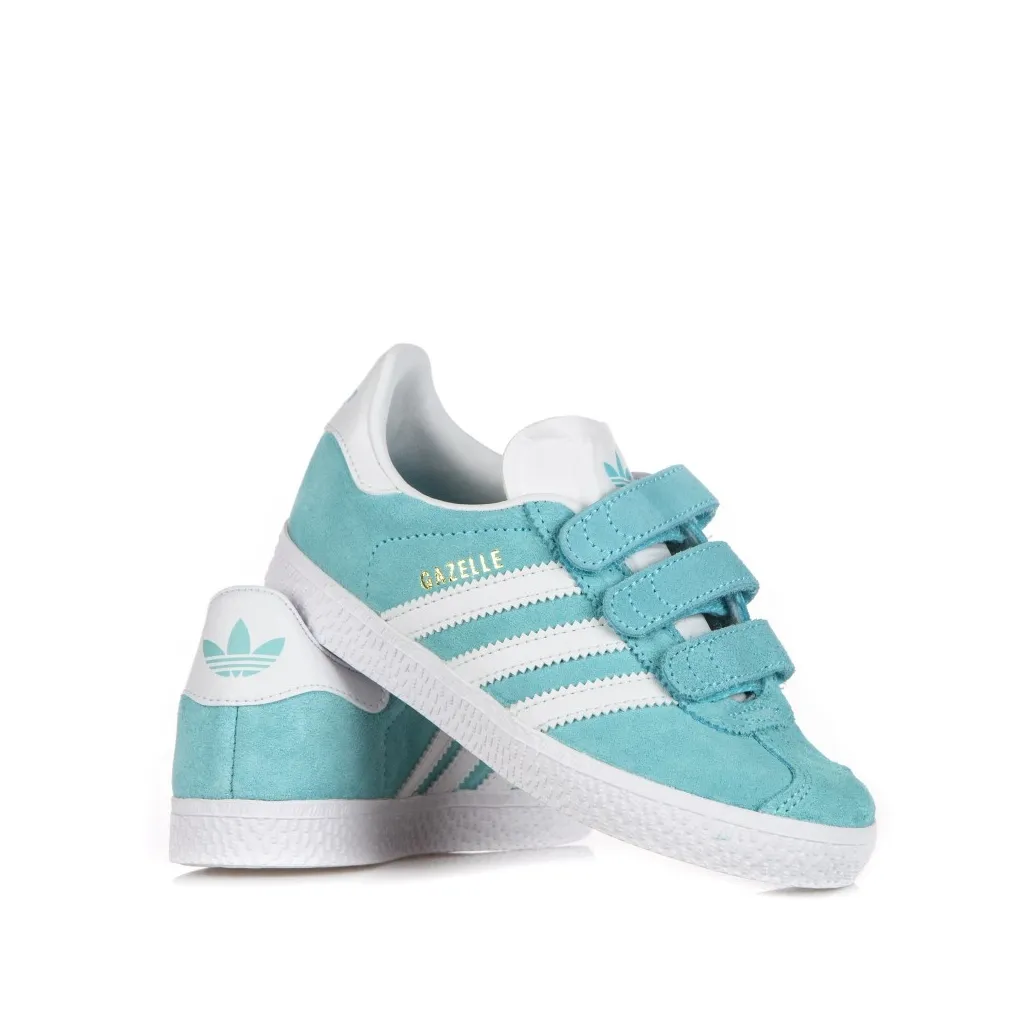scarpa bassa bambino gazelle cf c PUL AQUA/CLOUD WHITE/PUL AQUA