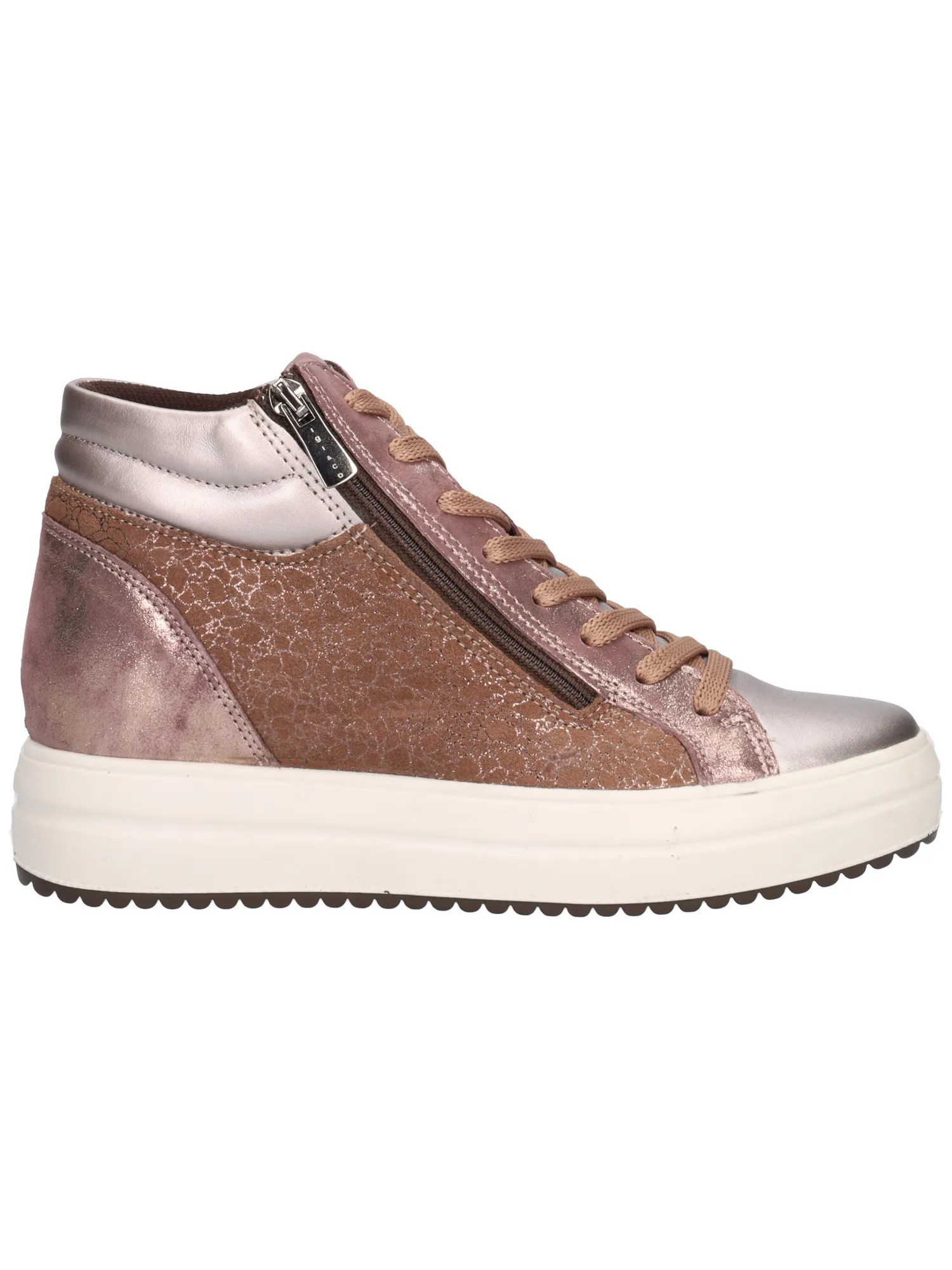 Scarpa casual con zeppa Igi&Co da donna bronzo