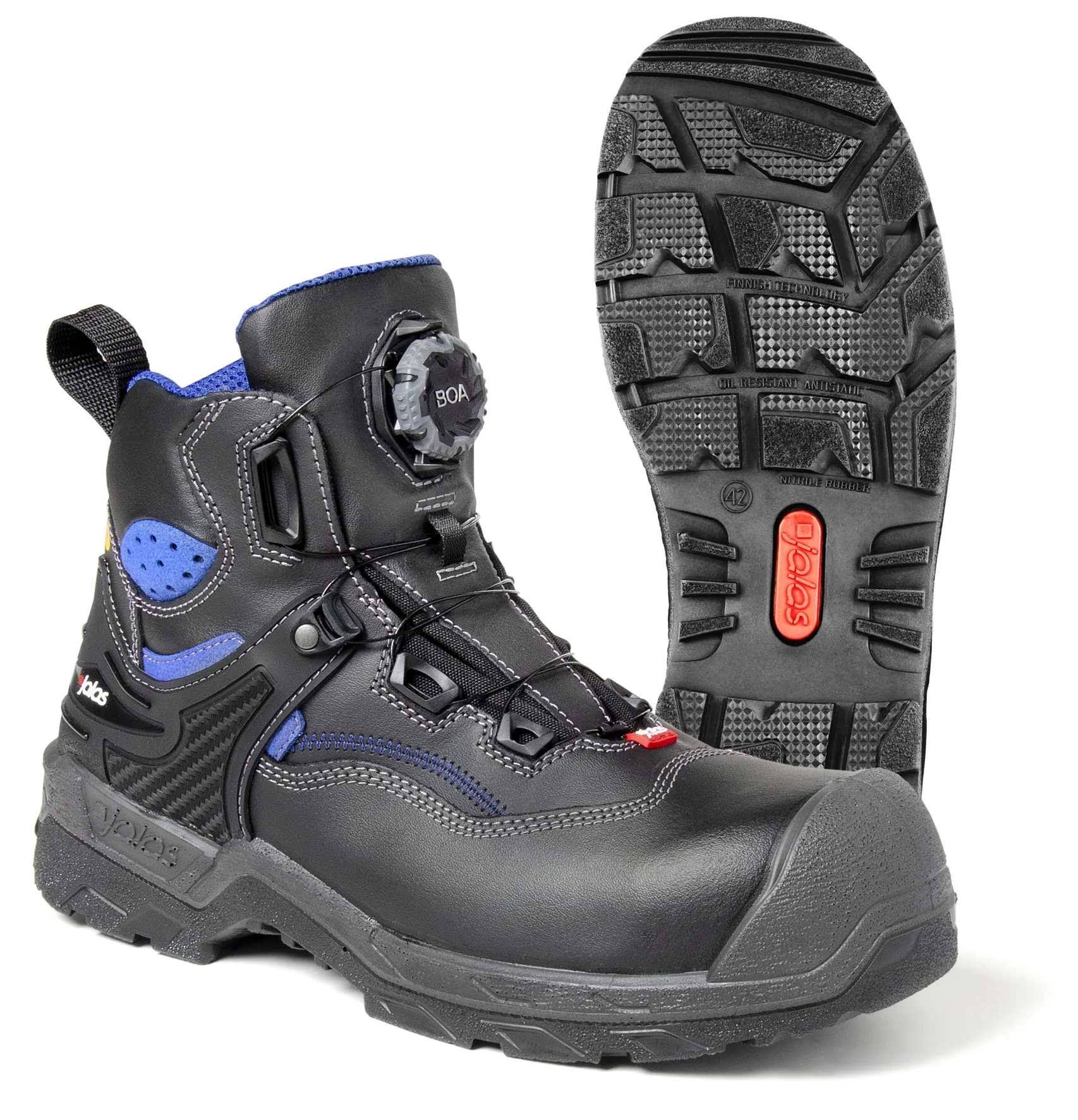 Scarpe antinfortunistiche Jalas 1278, 44  Unisex, con puntale di sicurezza
