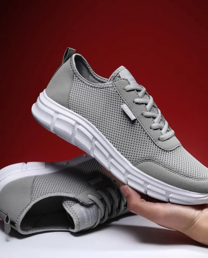 Scarpe casual da uomo Scarpe da ginnastica leggere in mesh traspirante per esterni Scarpe casual moda maschile 2022 Nuove calzat