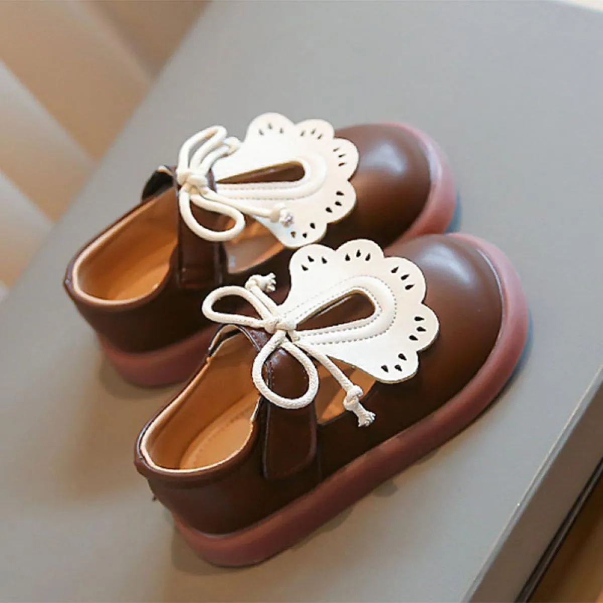 Scarpe da vacanza per ragazze Mary Janes di base Scarpe per bambini Appartamenti Scarpe casual antiscivolo per bambini Studenti