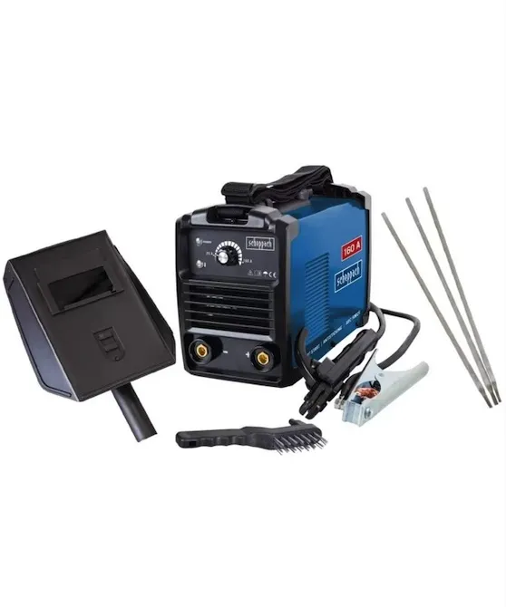 Scheppach WSE1100 - Saldatrice inverter 160amp a elettrodo + accessori maschera 