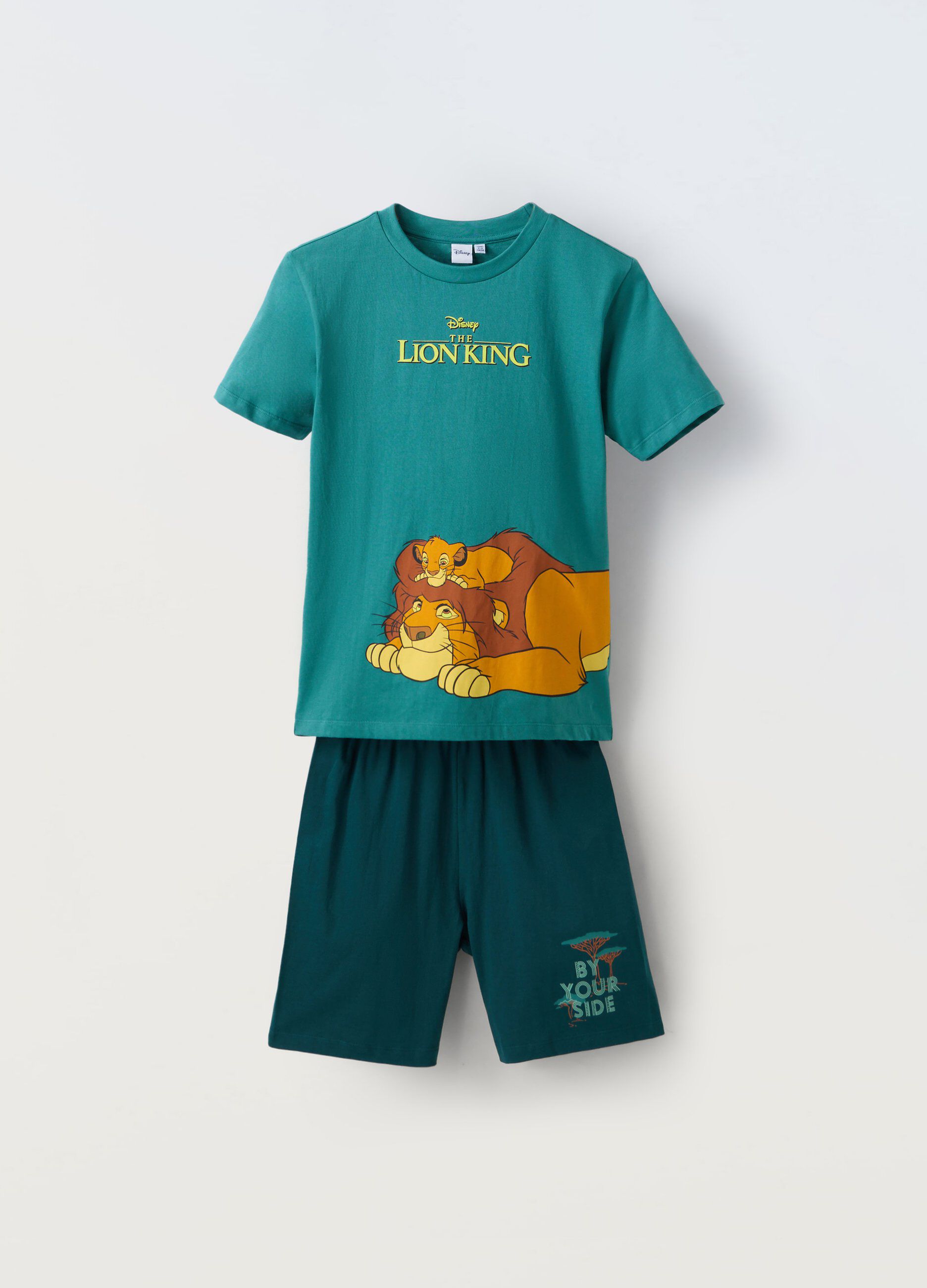 Set pigiama corto Re Leone ragazzo