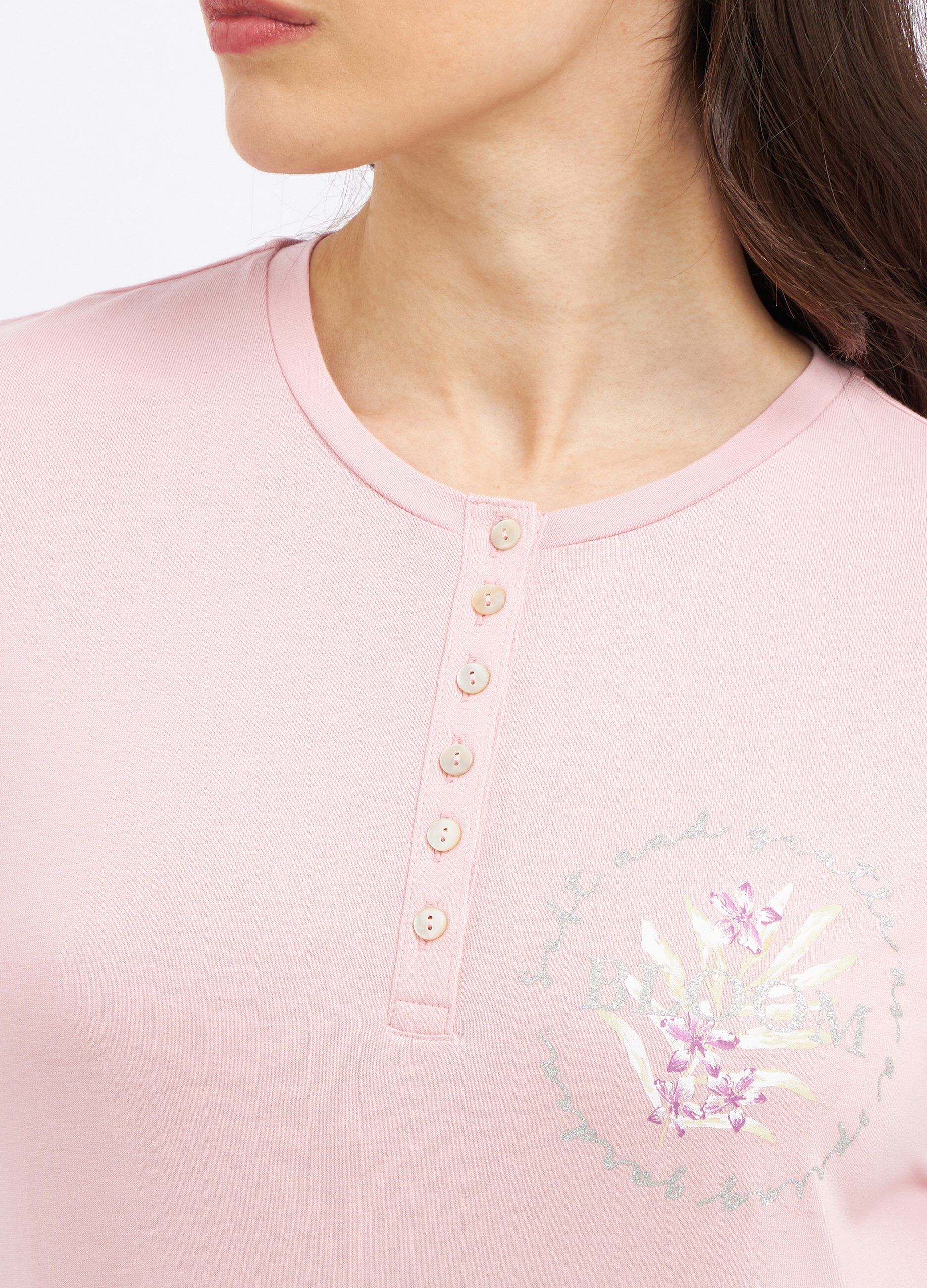 Set pigiama lungo in cotone donna