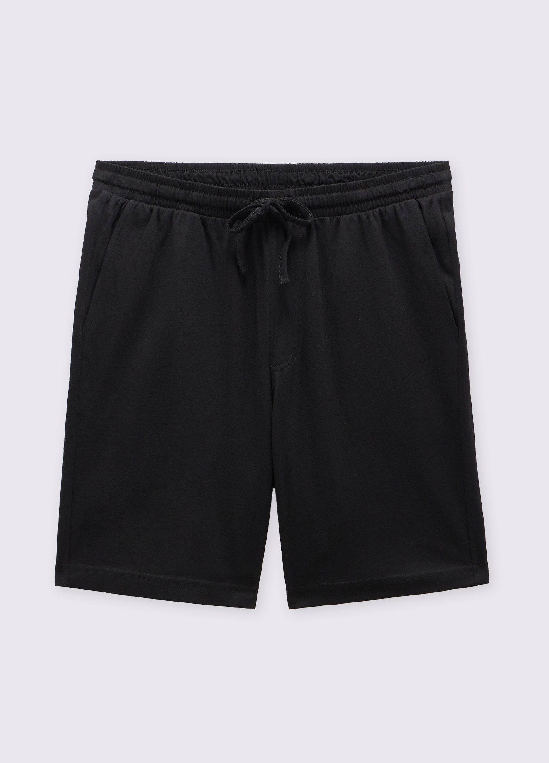Shorts pigiama in puro cotone uomo