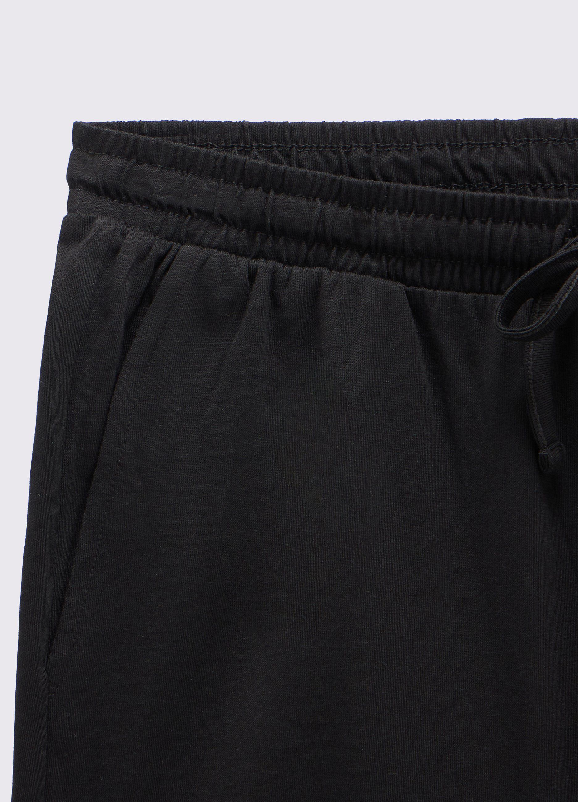 Shorts pigiama in puro cotone uomo