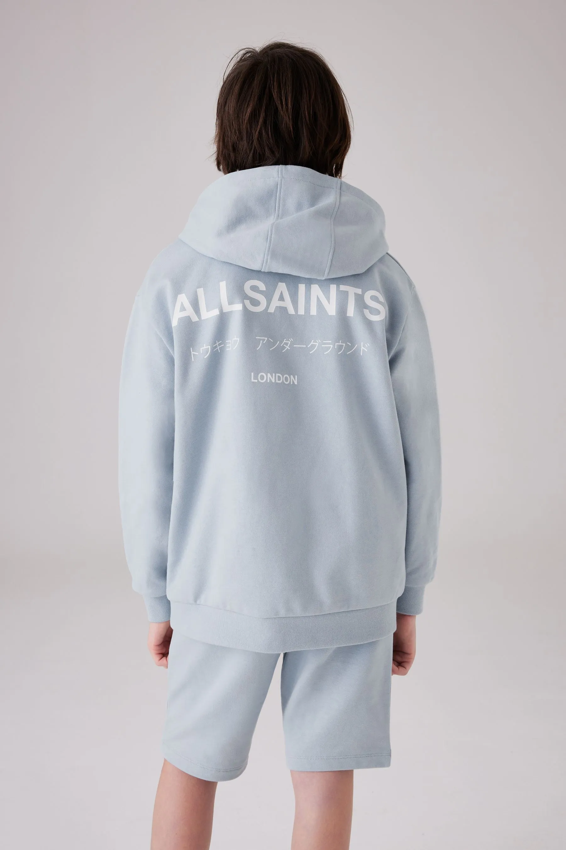 SmallSaints Pullover Oversize Underground 100% Felpa con cappuccio    