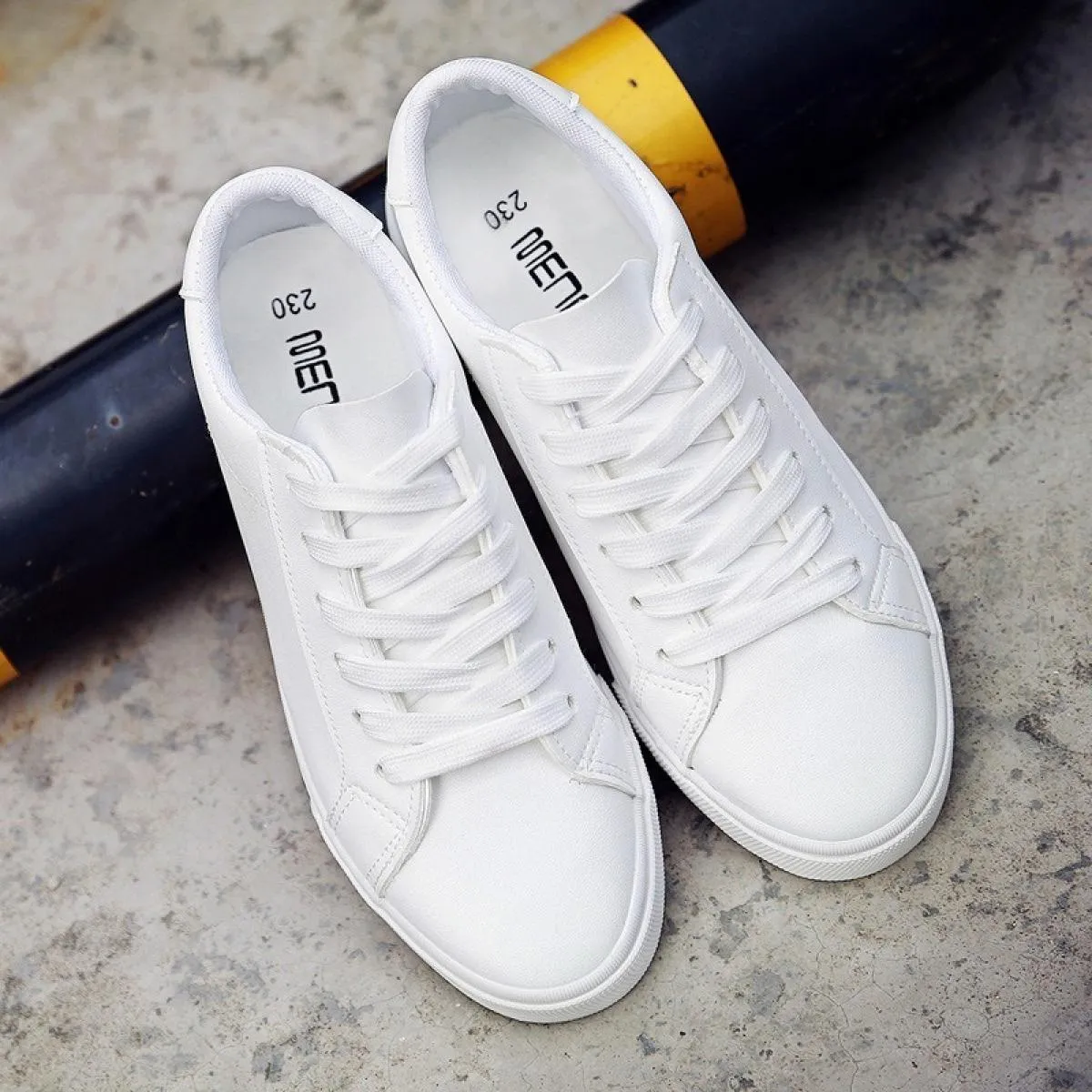 Sneaker alla moda Scarpe bianche da donna Moda Lady Scarpe bianche casual da donna Moda