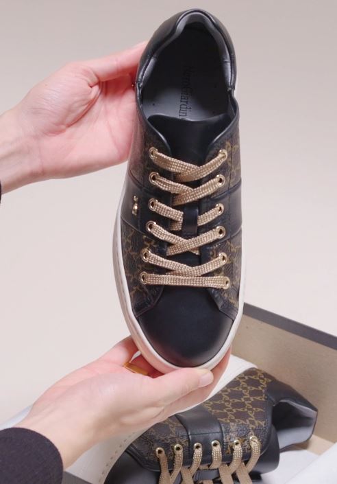 SNEAKERS ALL LOGO NERA