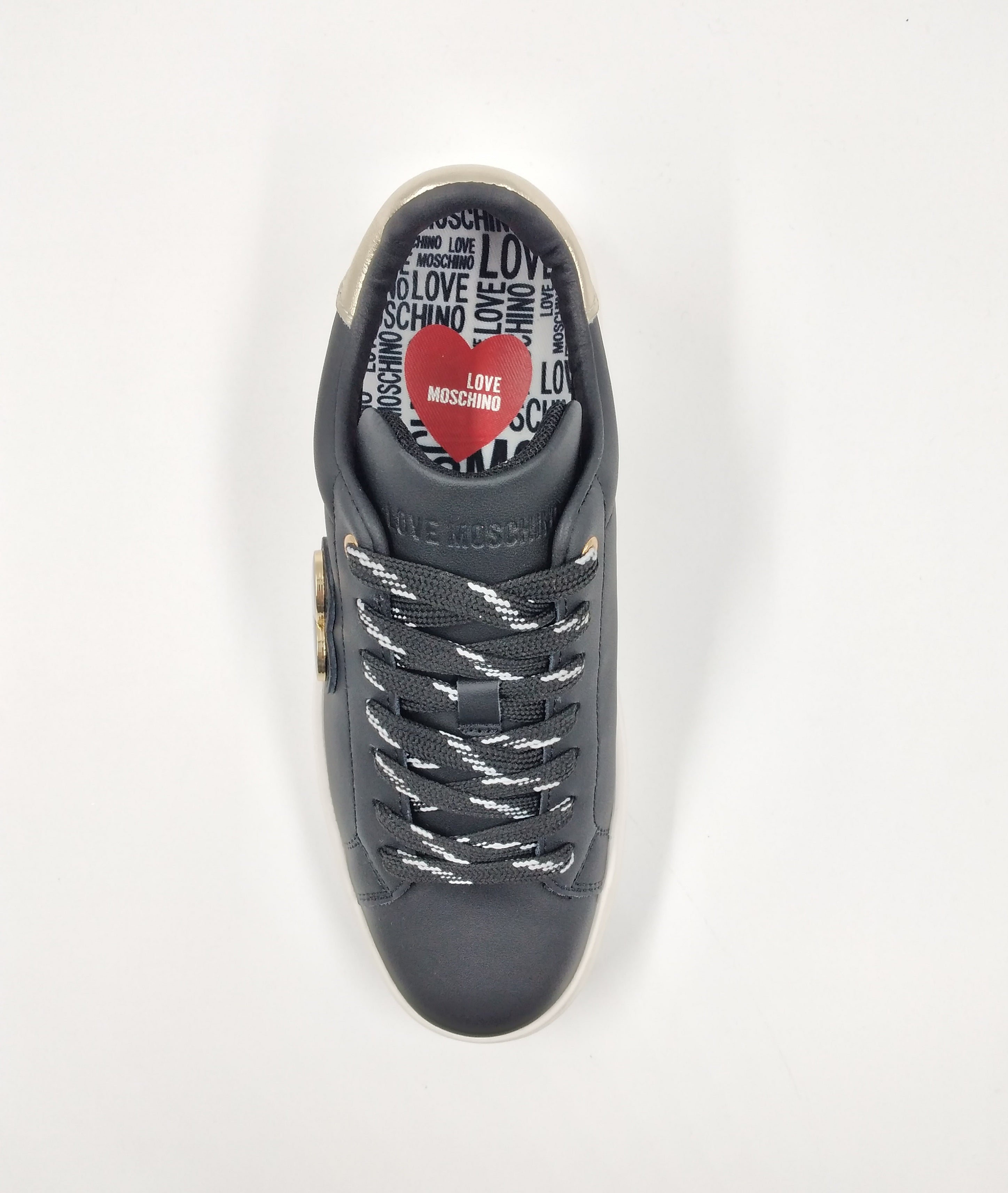 SNEAKERS PELLE NERA