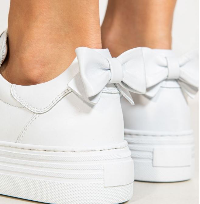 SNEAKERS PELLE SKIPPER FIOCCO