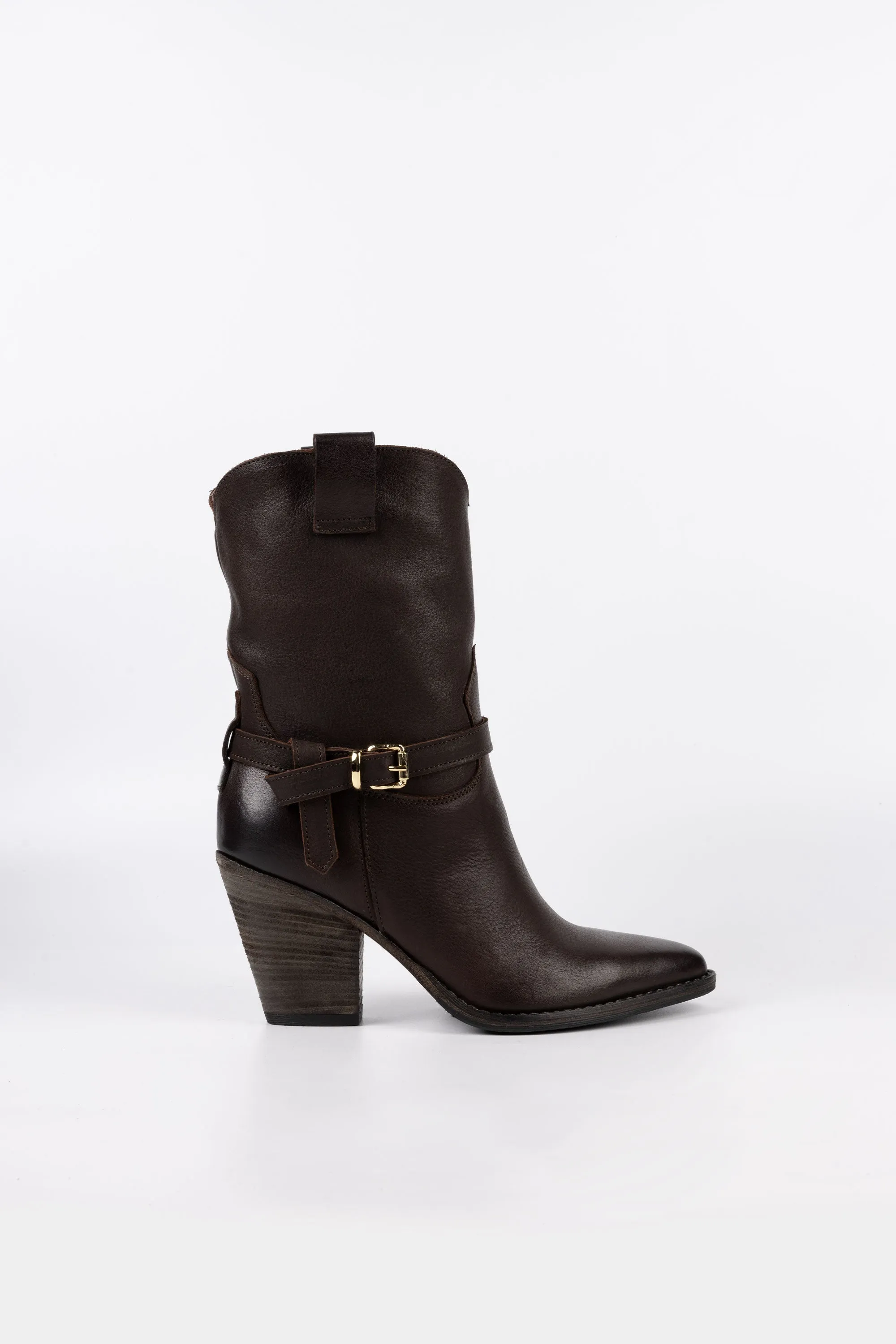 Stivaletti in Pelle Asportata Evelyn