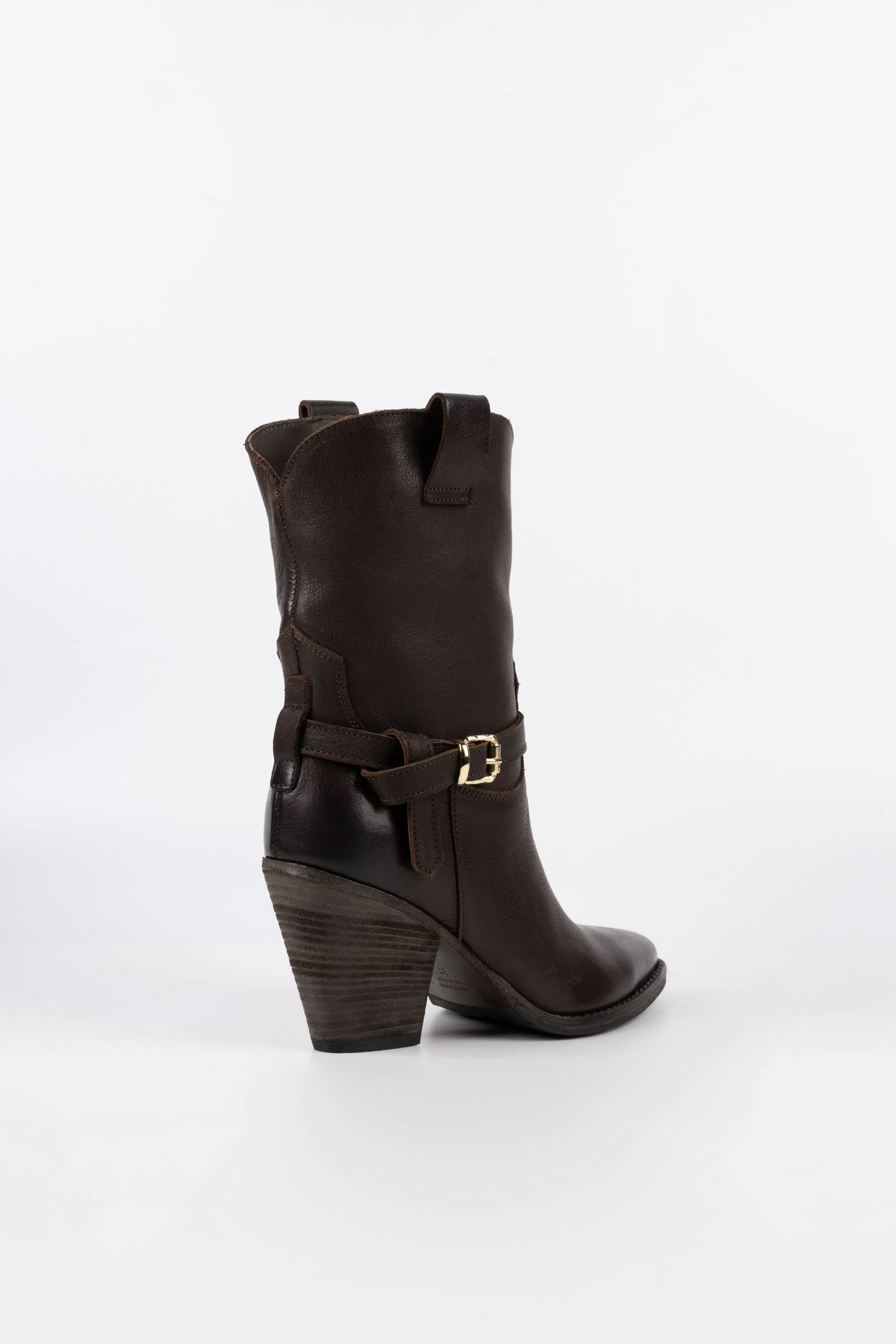 Stivaletti in Pelle Asportata Evelyn