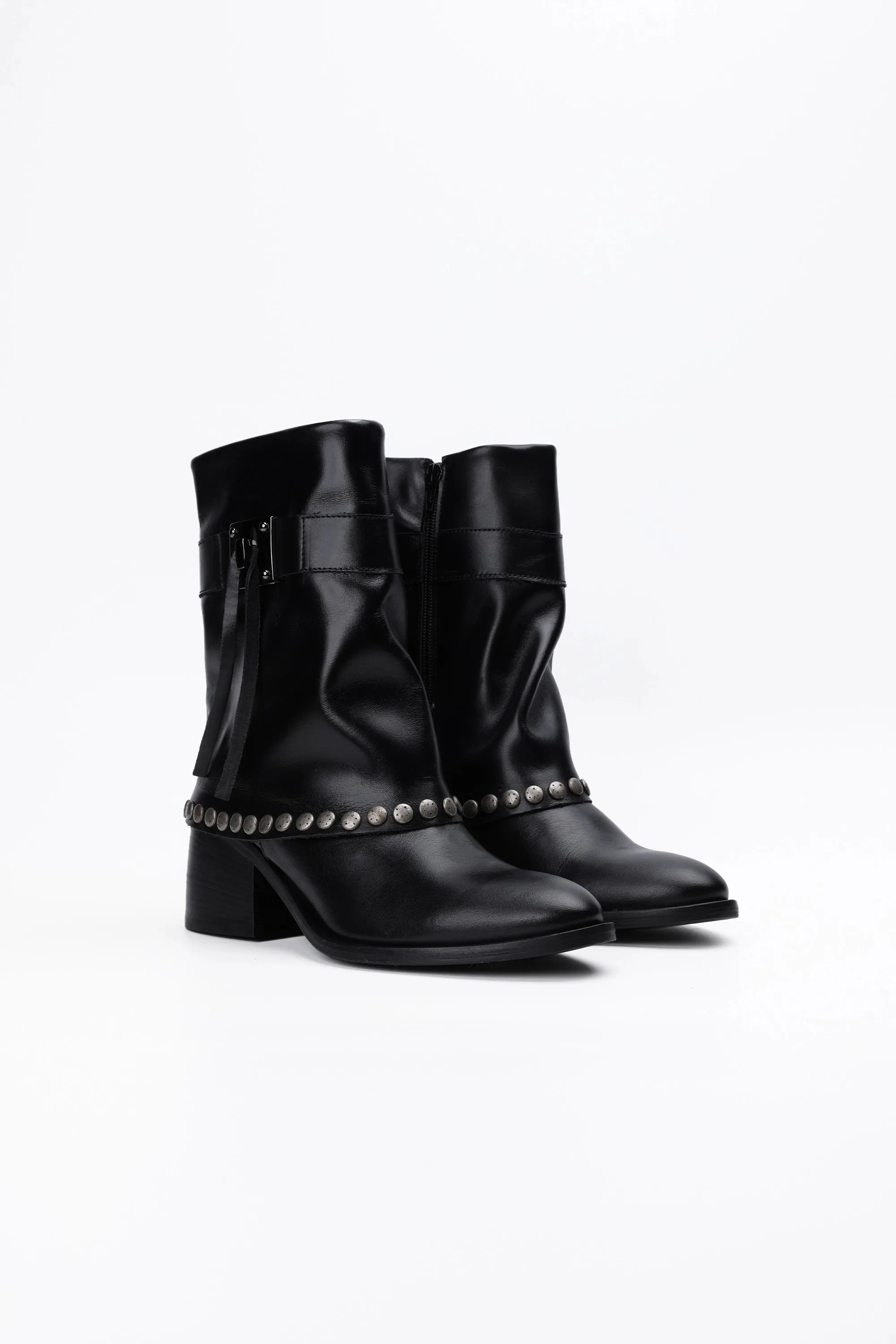 Stivaletti Lucy in Pelle Nero