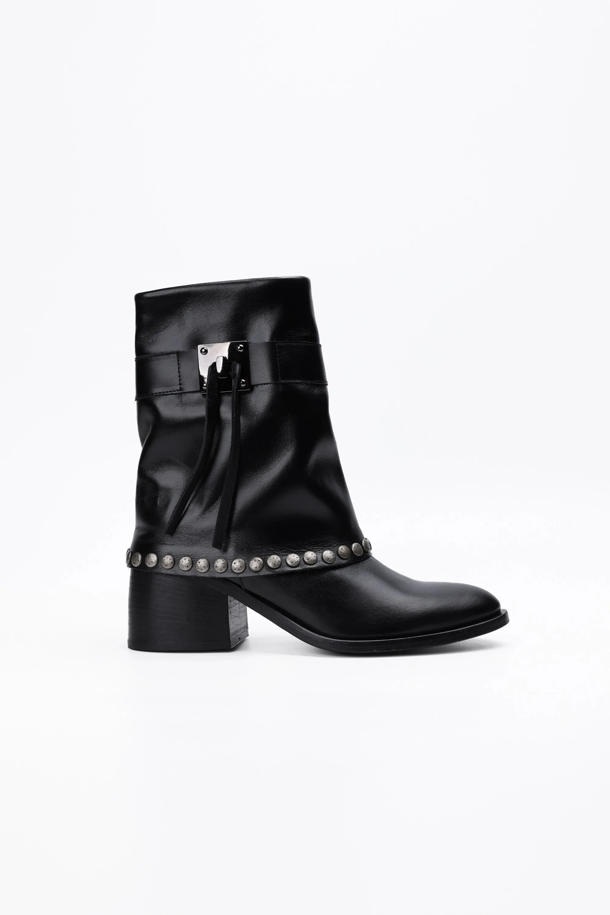 Stivaletti Lucy in Pelle Nero