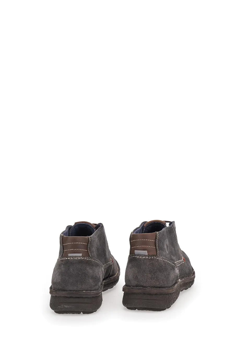 Stringata Pittarello Eco 8641 in pelle scamosciata Grigia