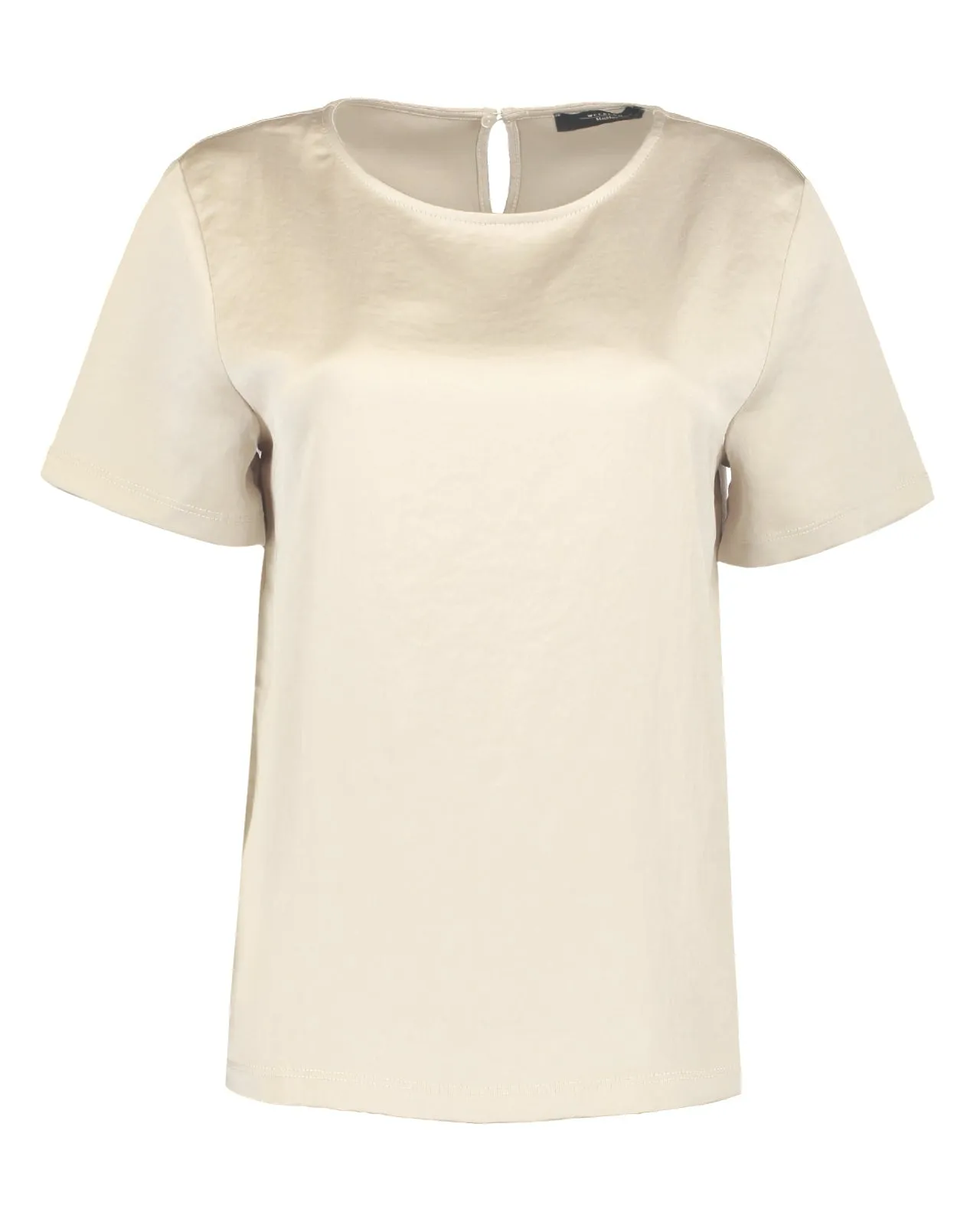 T-shirt Nupar raso vanilla