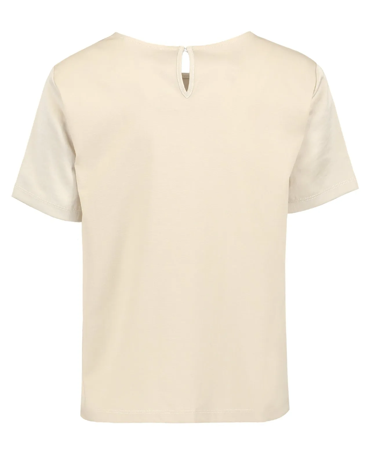 T-shirt Nupar raso vanilla