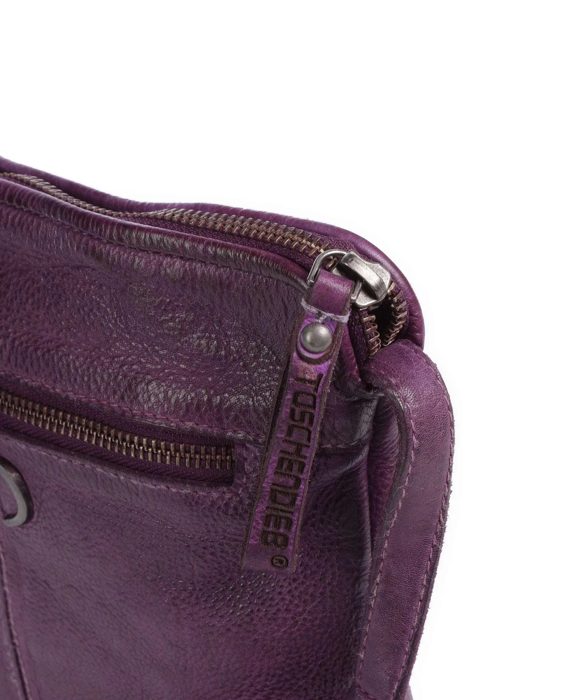  Taschendieb Wien Am Bauernmarkt 5 Borsa a tracolla pelle di vacchetta grana mora  
