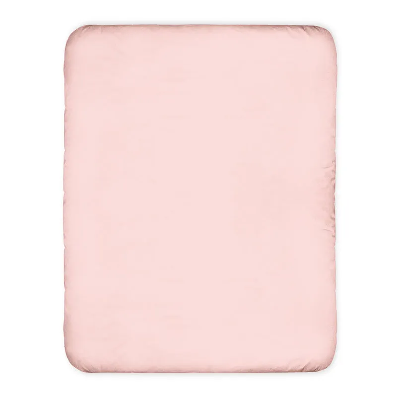 Tendenza floreale Lenzuola ad angoli tinta unita, rosa