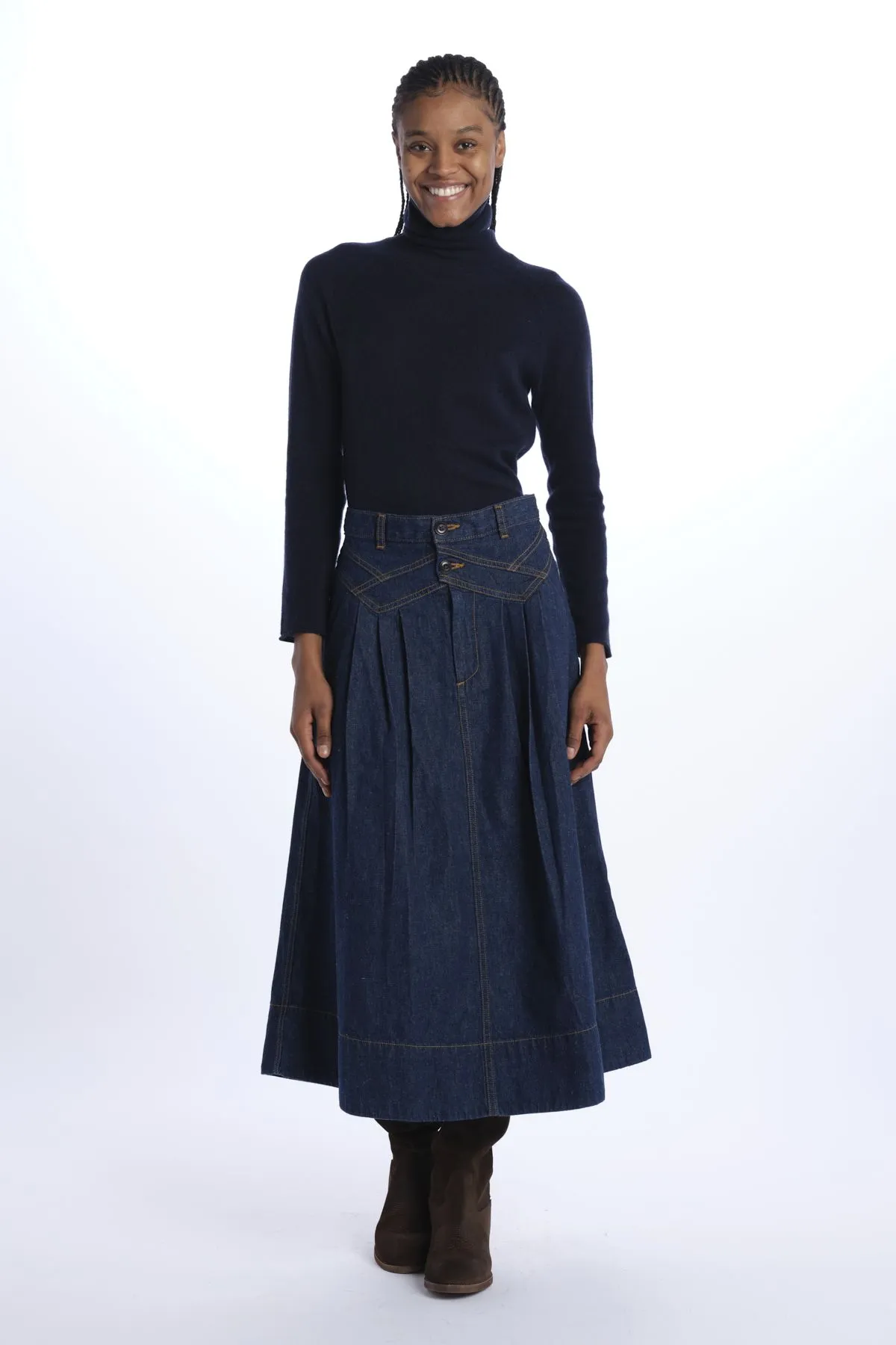 the GREAT Gonna lunguette denim    
