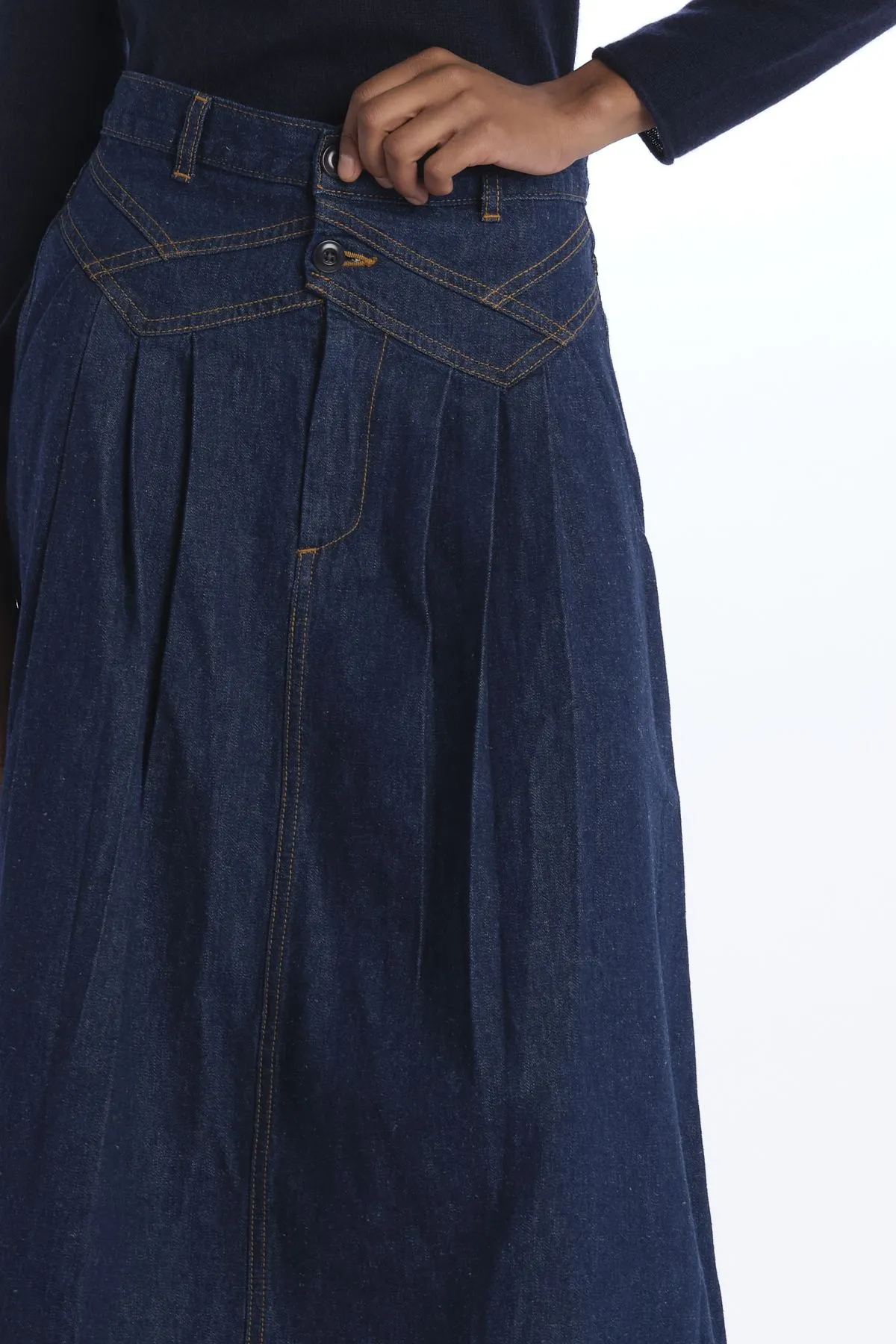 the GREAT Gonna lunguette denim    
