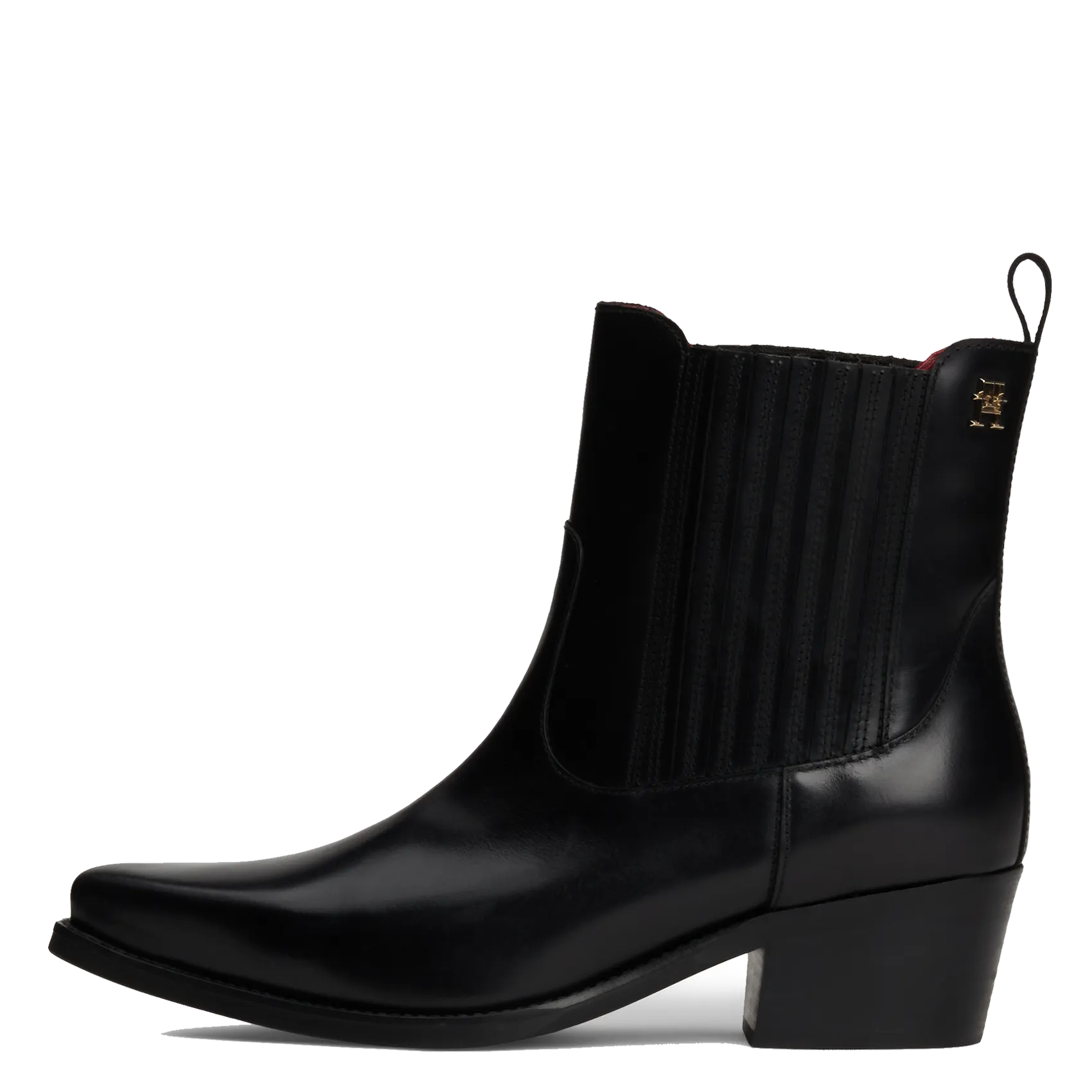  TOMMY HILFIGER   Stivaletti in pelle | Nero