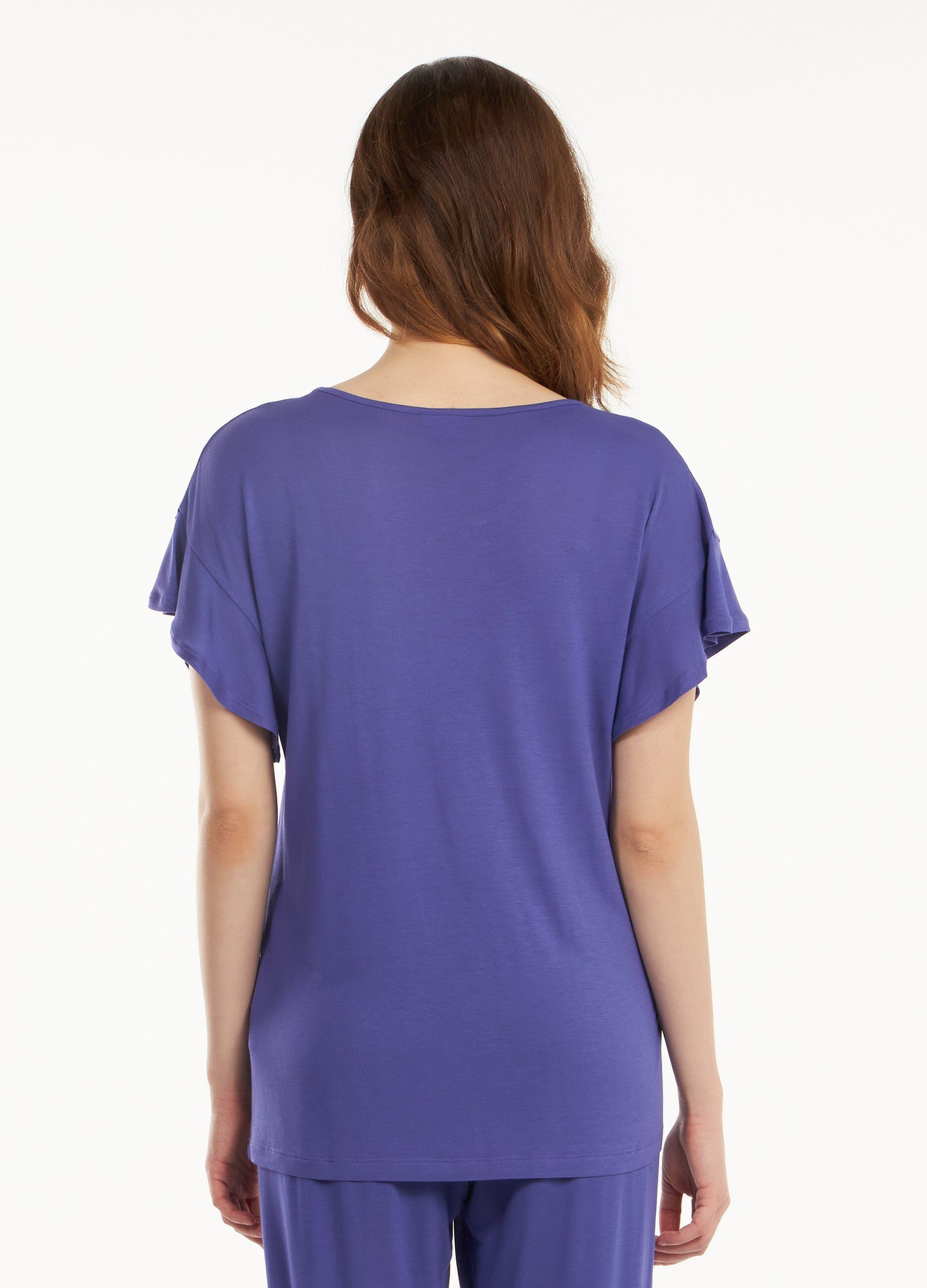Top pigiama in pura viscosa donna