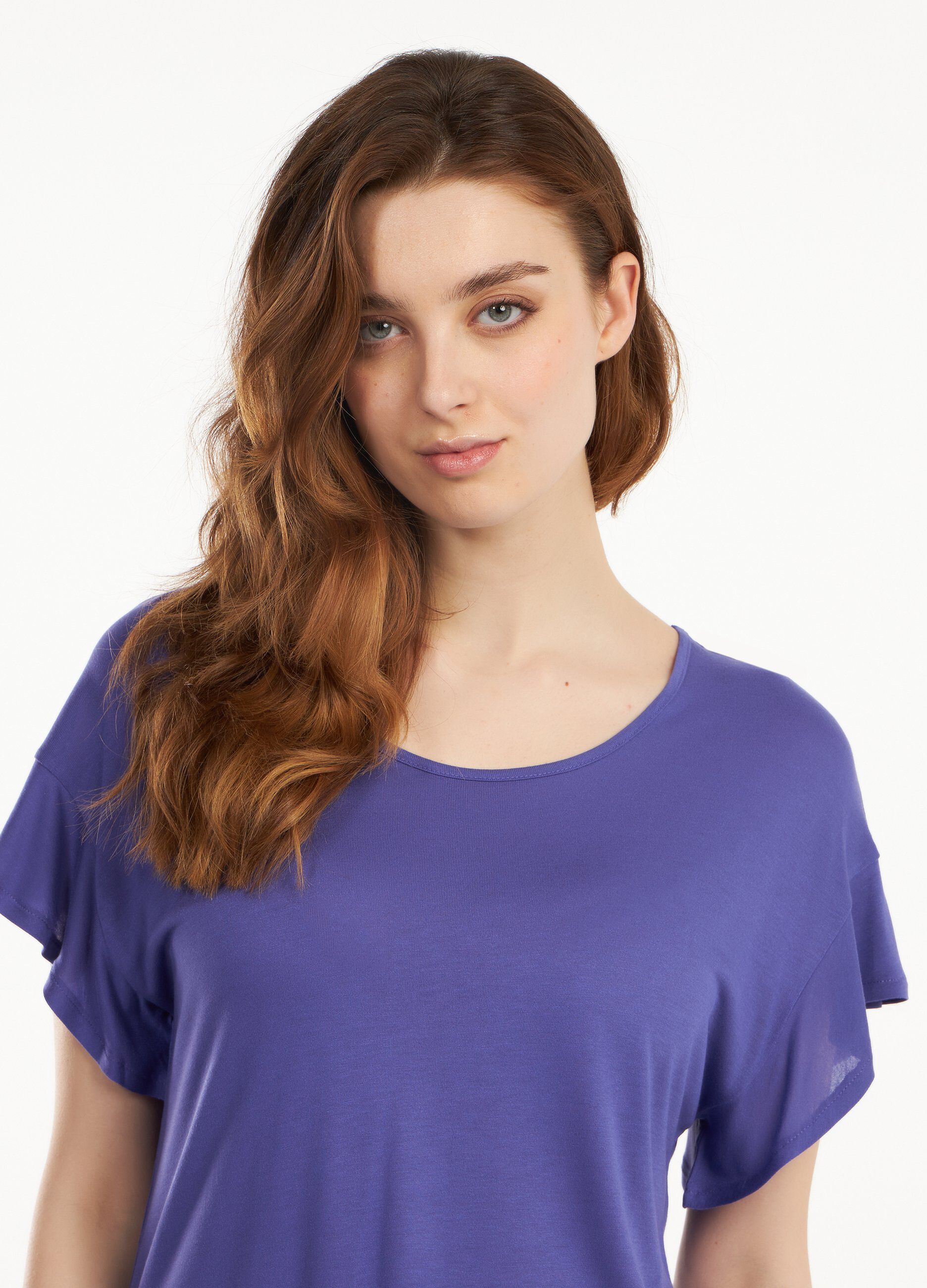 Top pigiama in pura viscosa donna