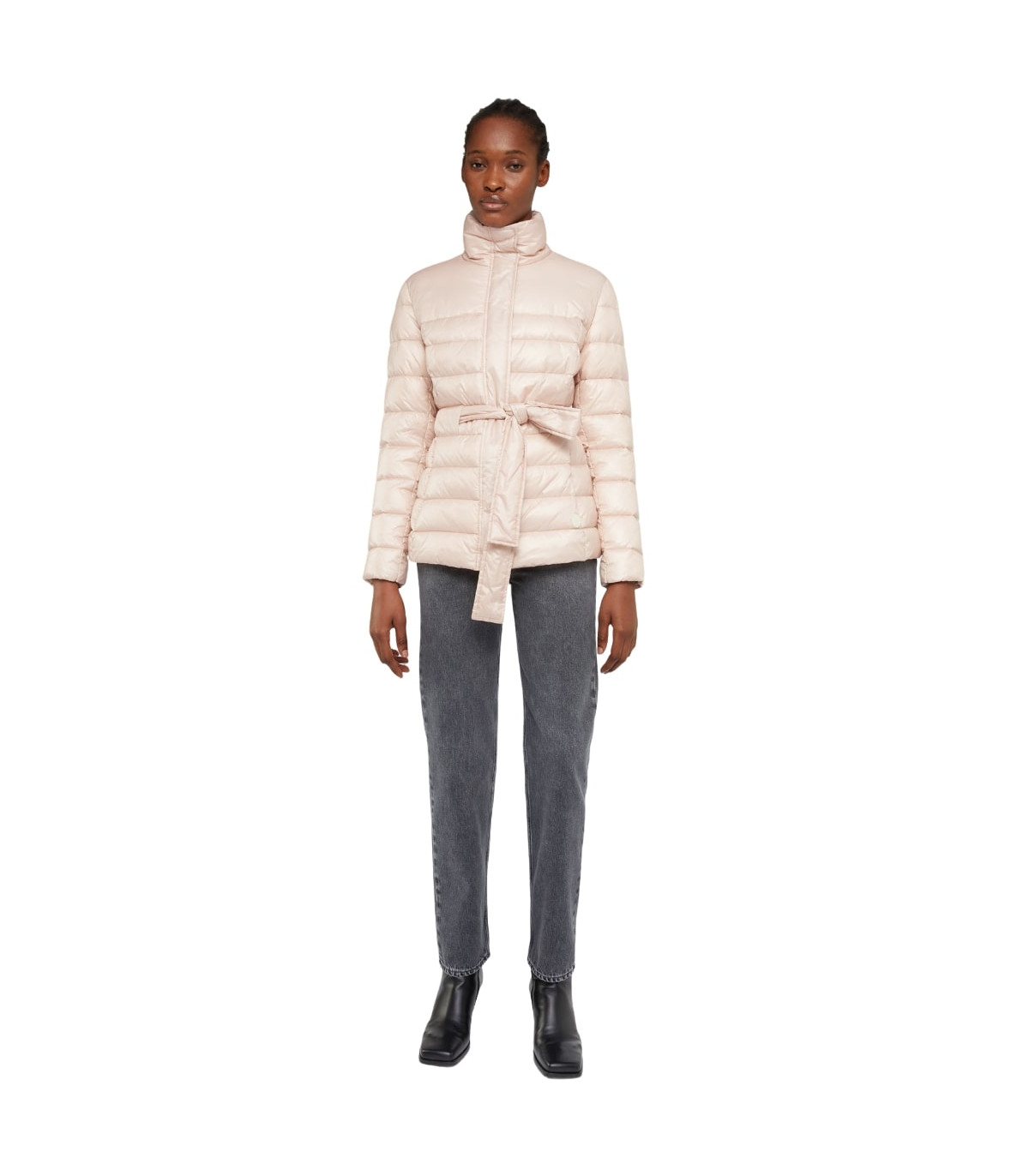 Trussardi Jeans Donna Piumino  Con Cintura