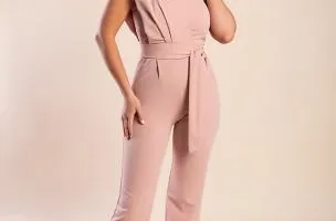 Tuta elegante Chia, rosa antico