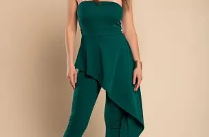 Tuta elegante Ema, verde