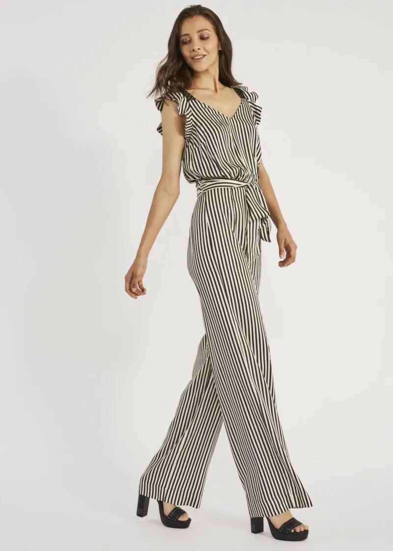 Tuta in satin jacquard
