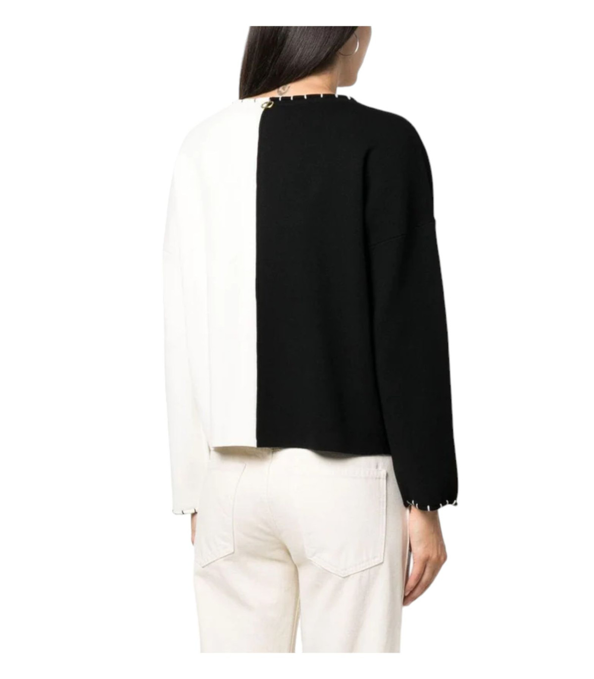 Twinset Donna Maglione A Girocollo Pull In Jacquard