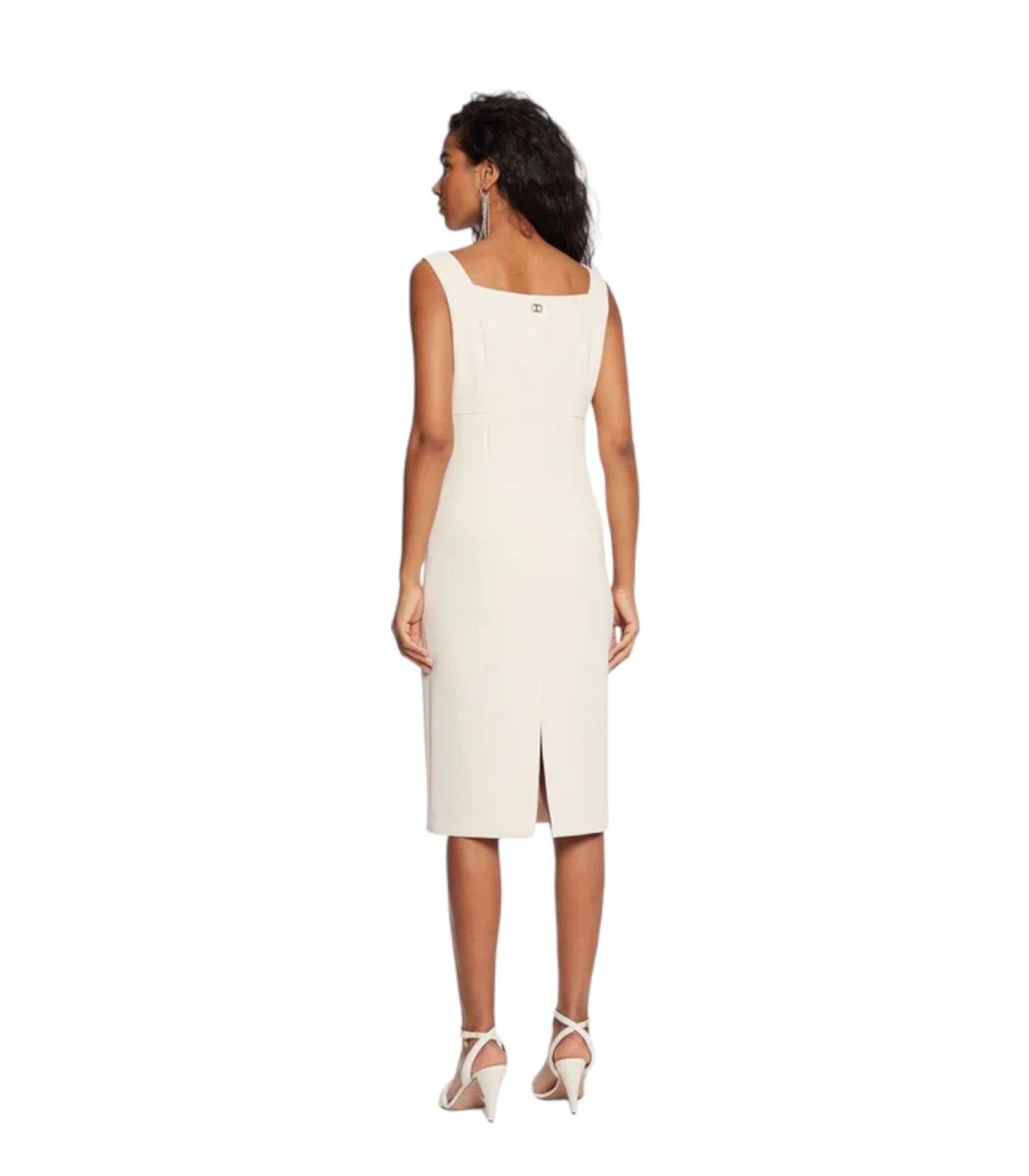 Twinset Donna Vestito Al Ginocchio  Cady Crepe Comfort