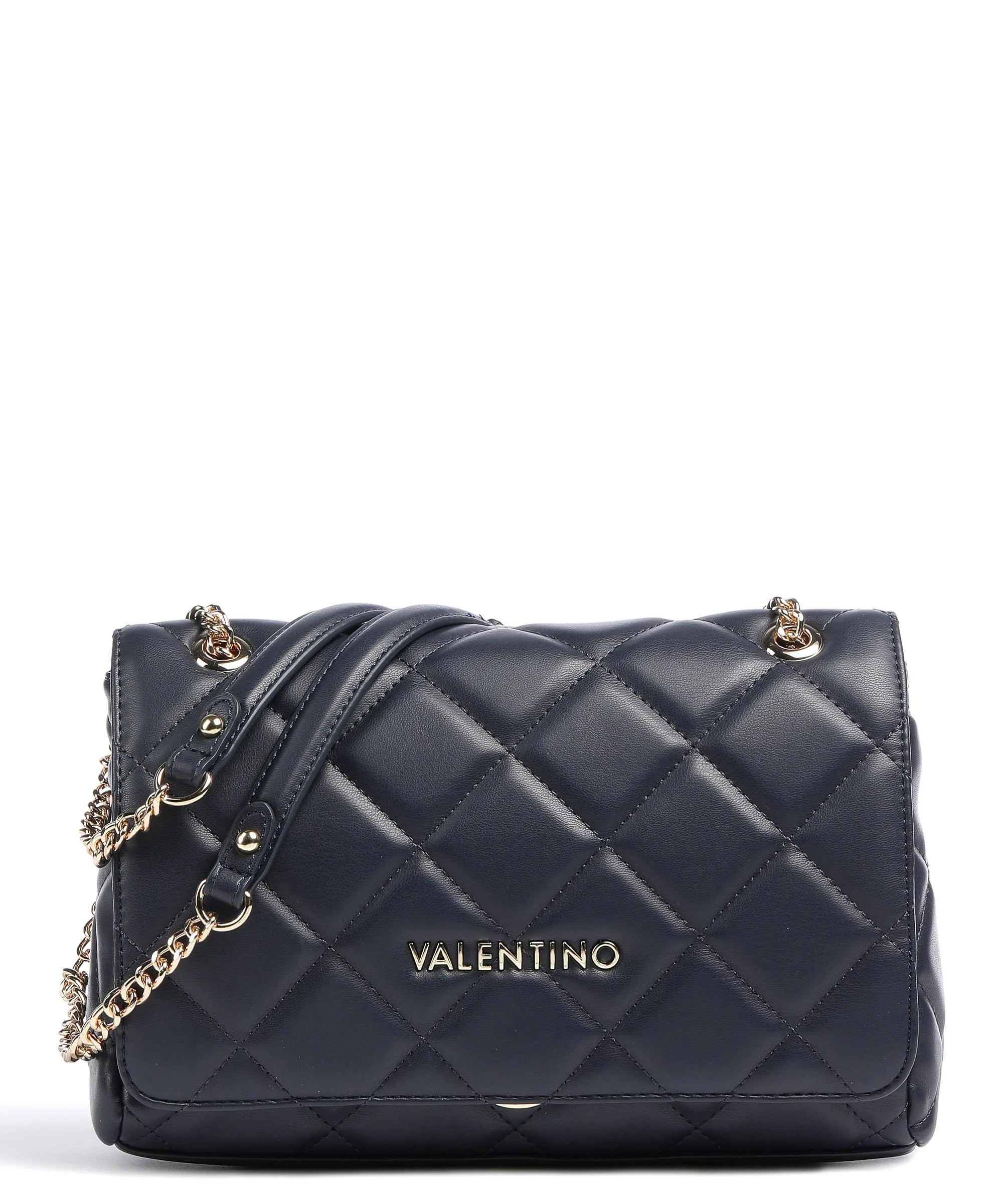  Valentino Bags Ocarina Borsa a spalla pelle sintetica blu scuro  