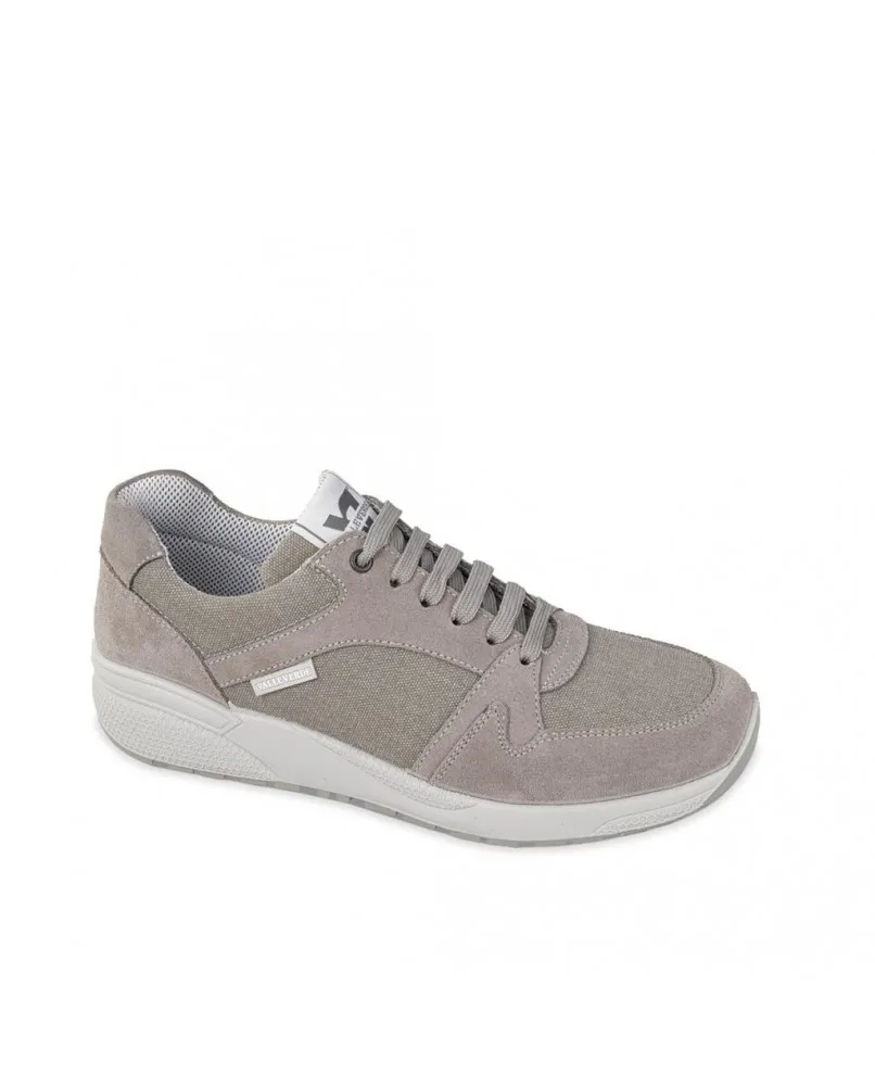 VALLEVERDE V92111A sneakers scarpe casual uomo in pelle grigio