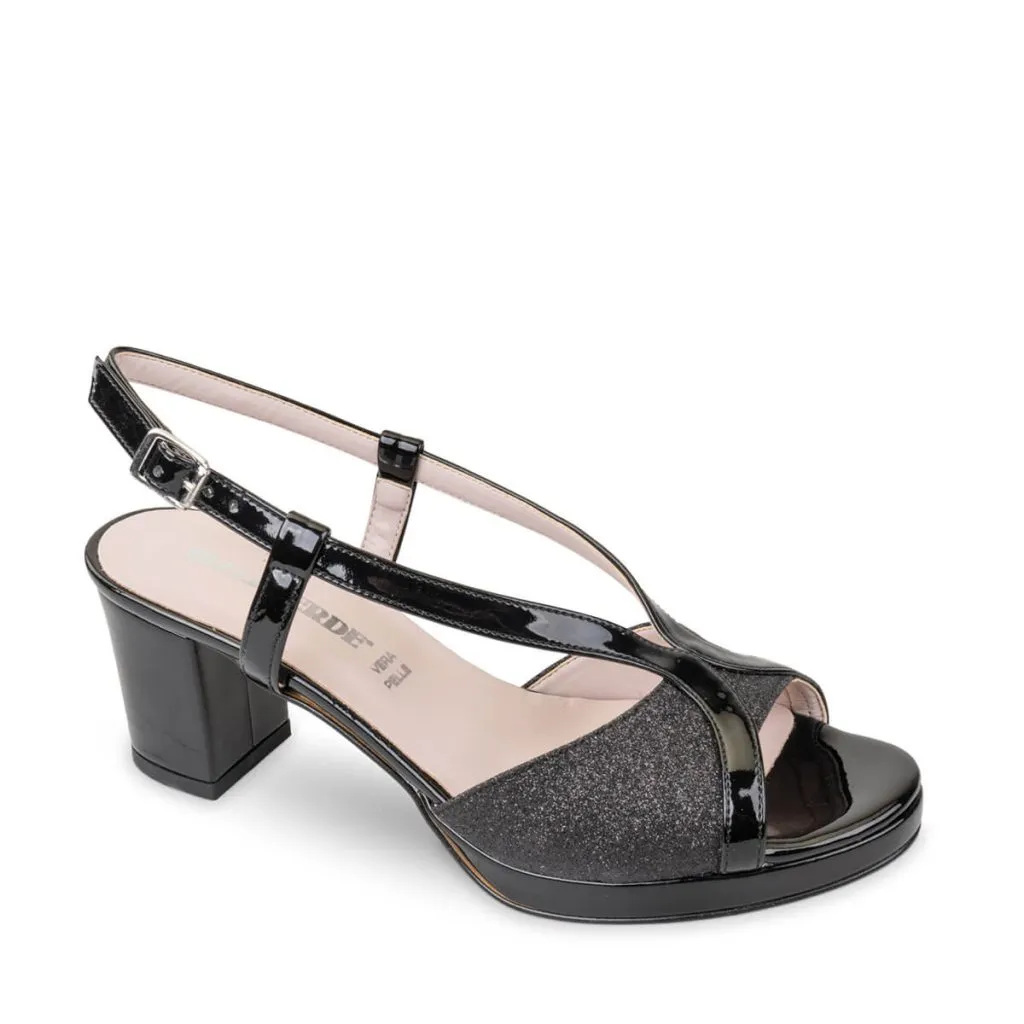 Valleverde  ---------    ------------ Scarpe Sandalo Donna Nero 45373 PE22