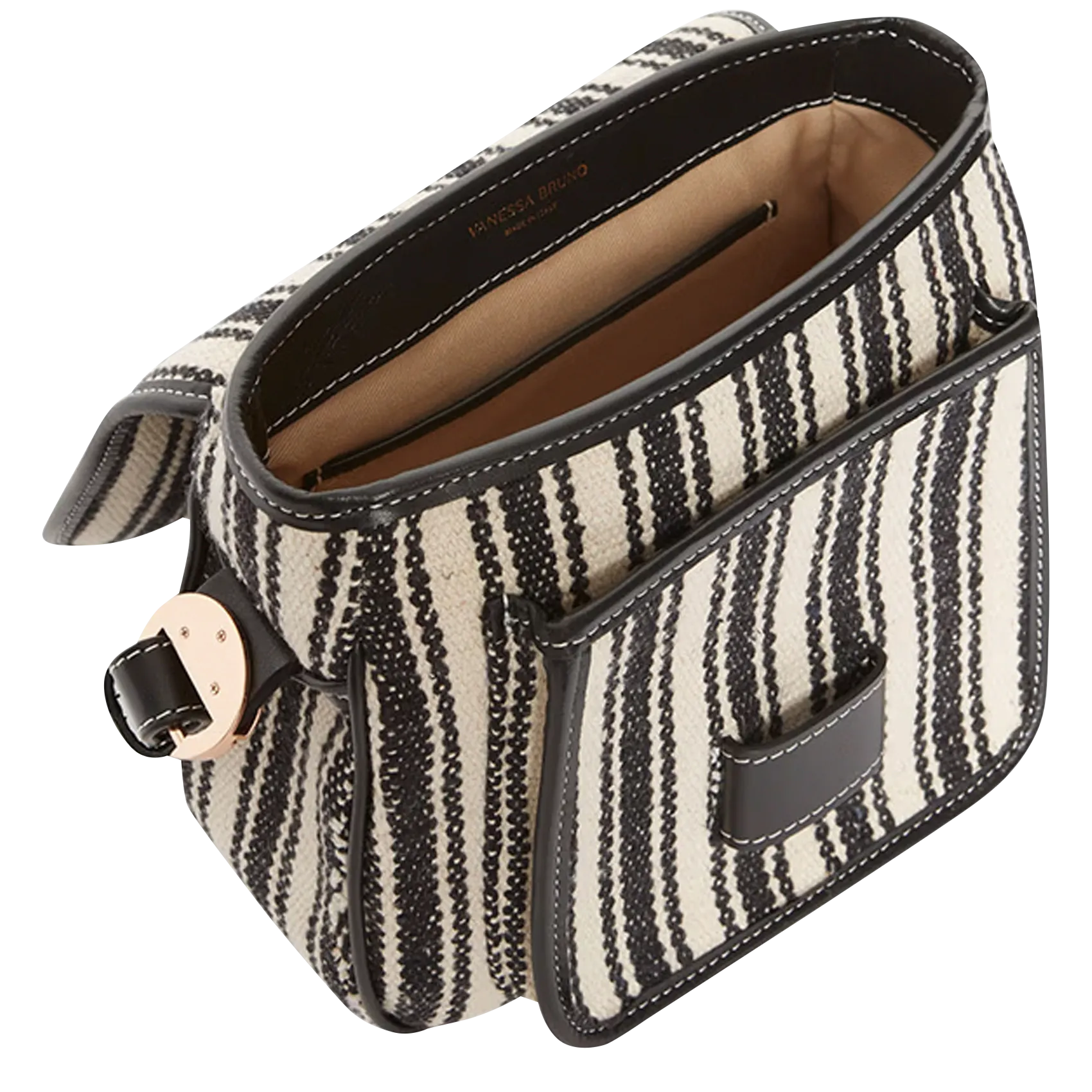  VANESSA BRUNO   Borsa a bandoliera in misto cotone cotone | Multicolore