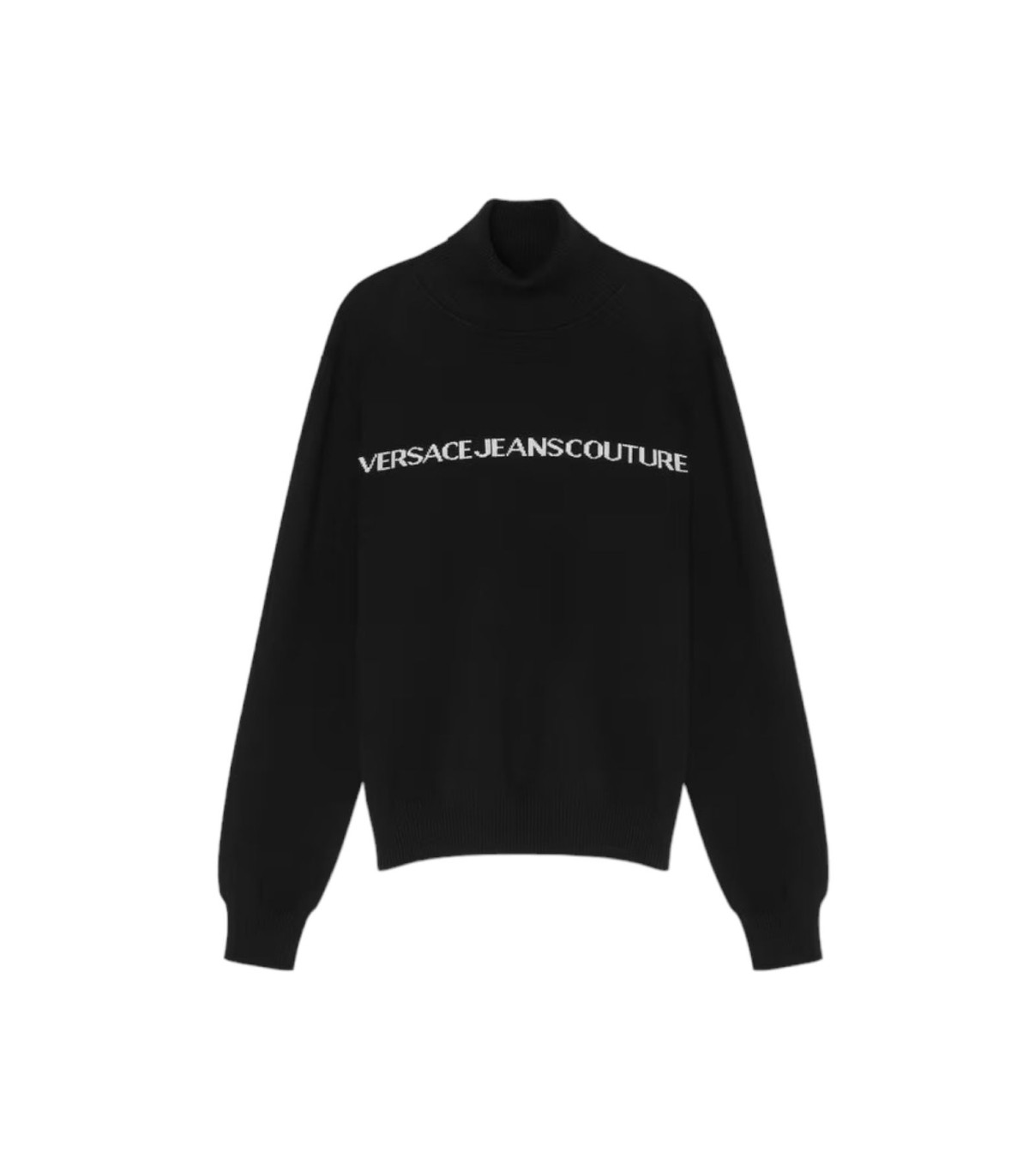 Versace Jeans Couture Uomo Maglione Collo Alto  Logo