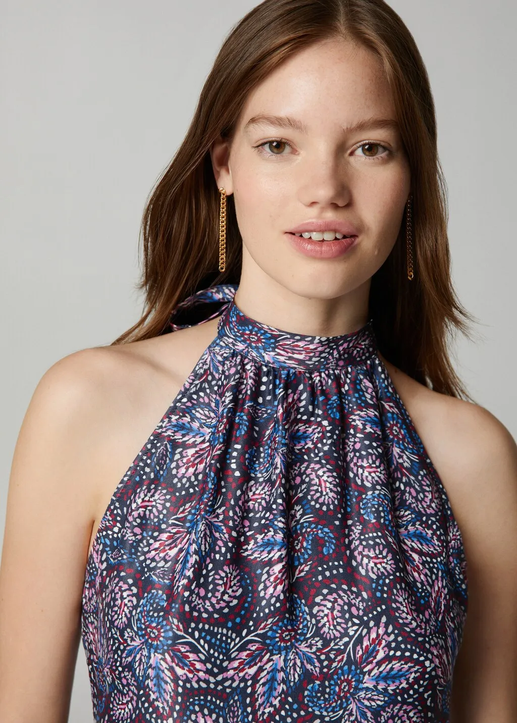 Vestito collo halter
