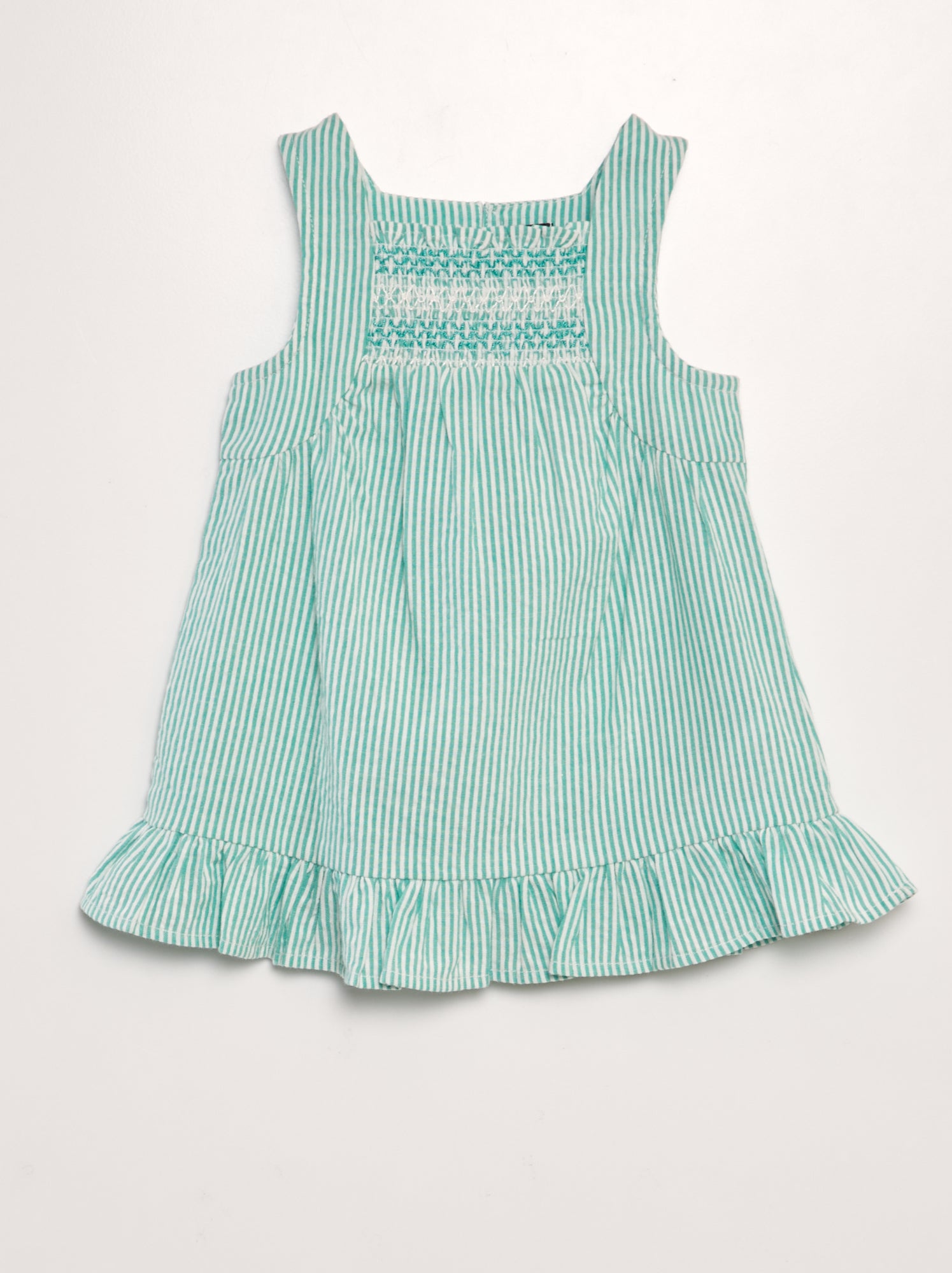 Vestito in crespone - VERDE