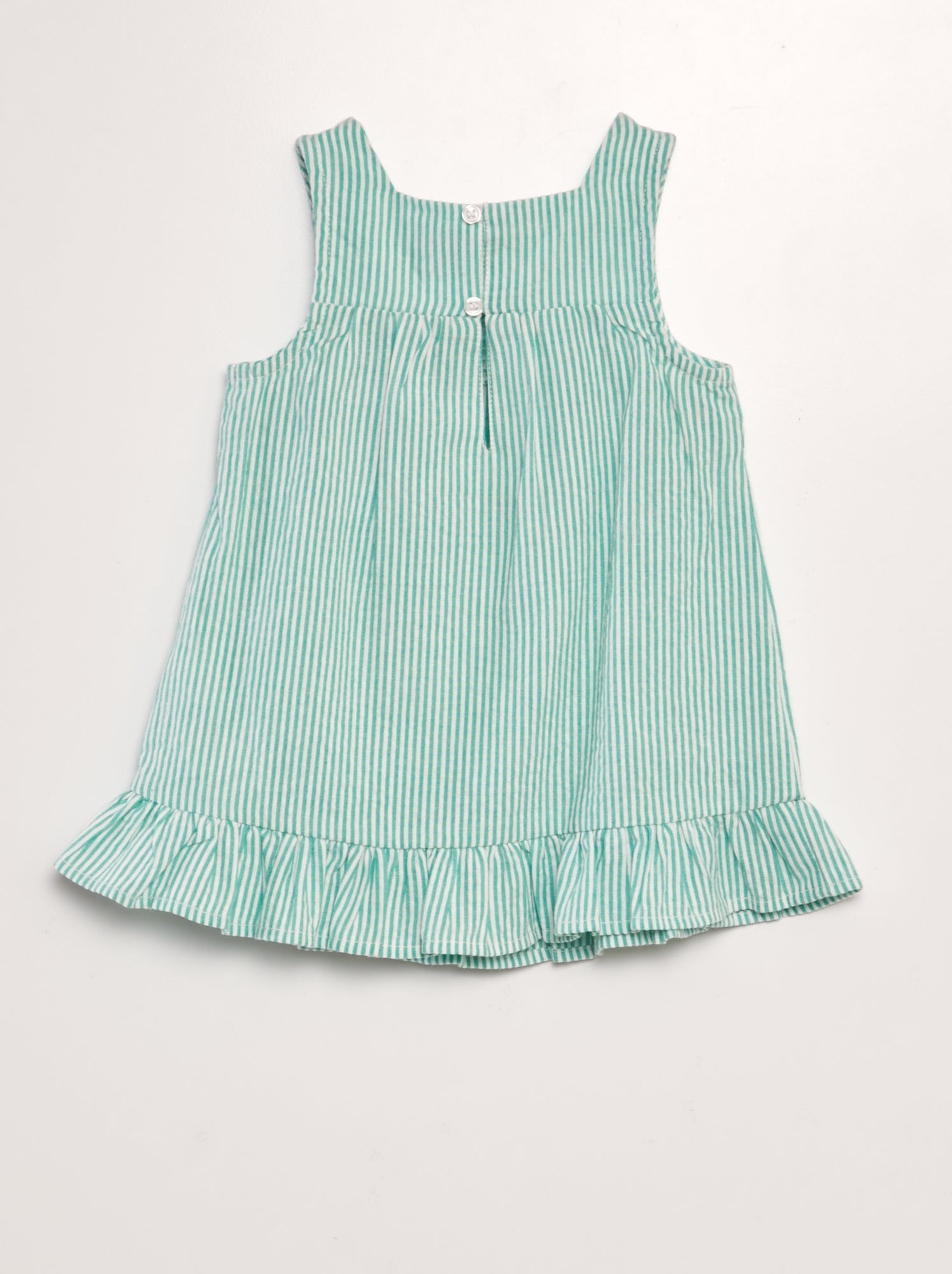Vestito in crespone - VERDE