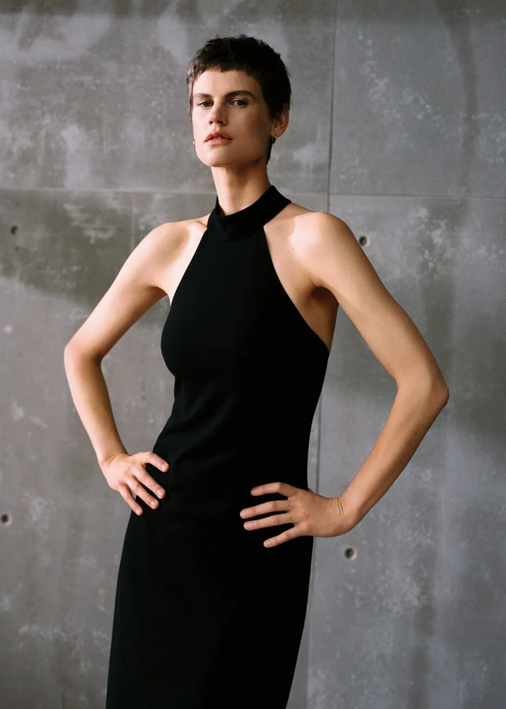Vestito spacco schiena